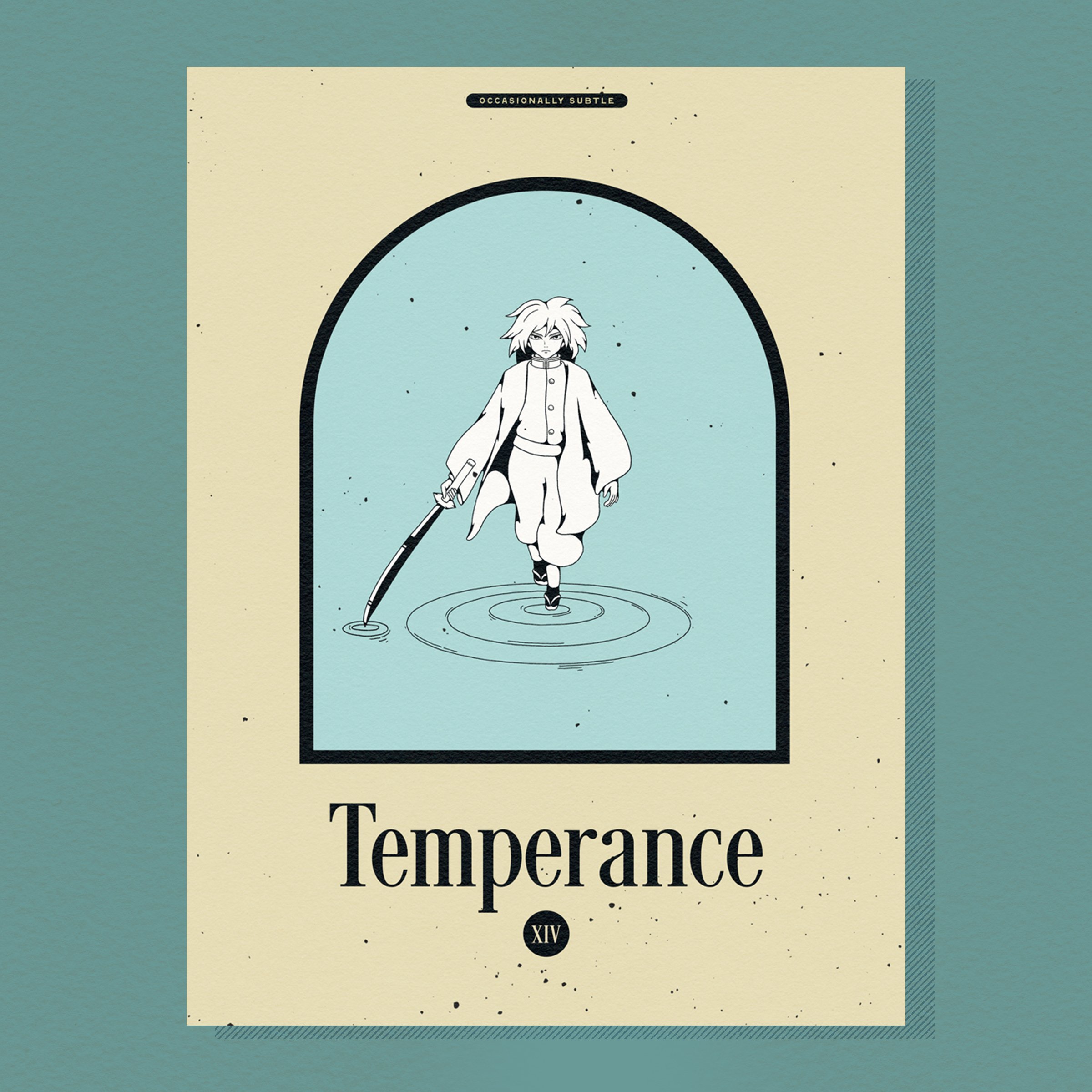ds ~ temperance ~ 12"x 16" matte print