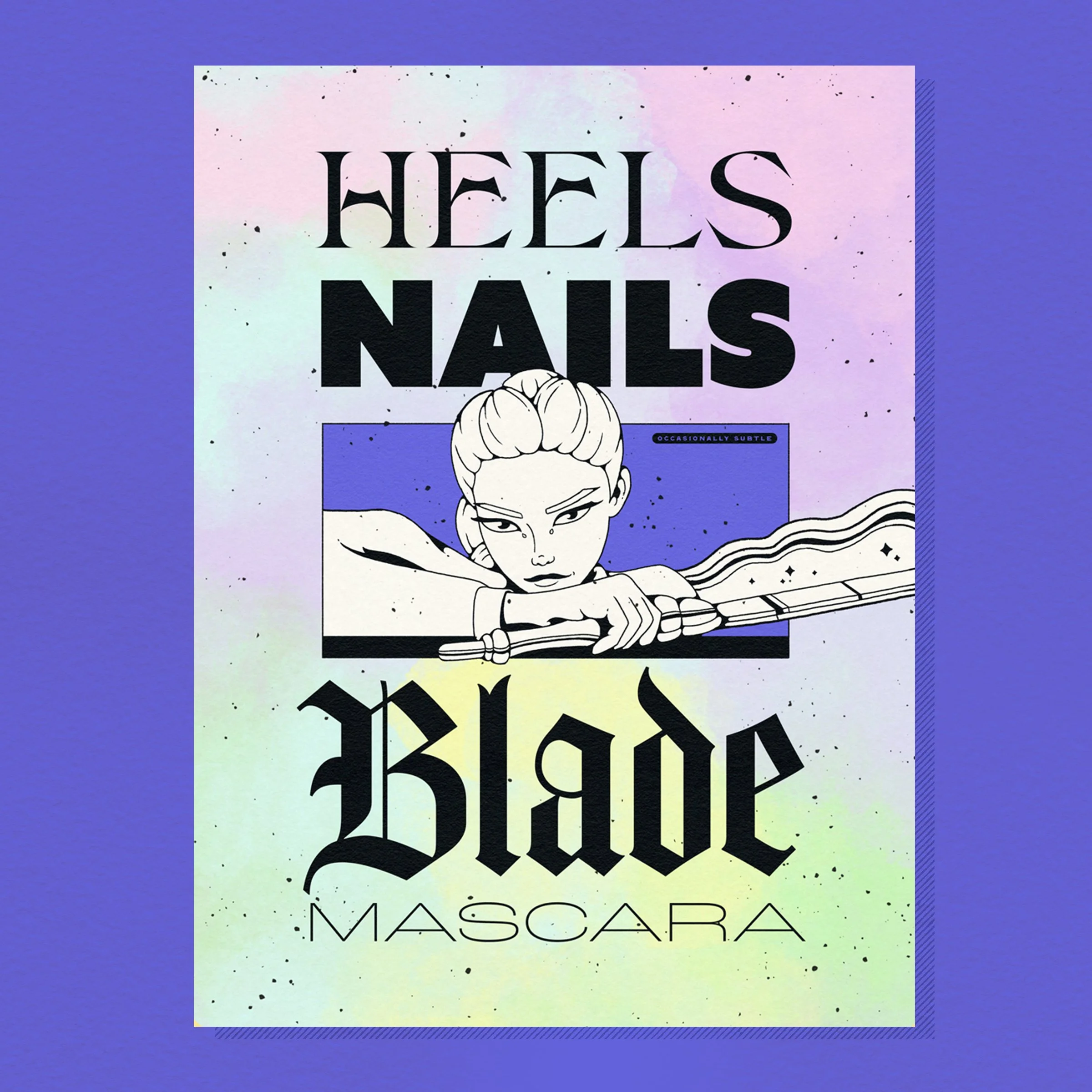 blade ~ 12"x 16" matte print