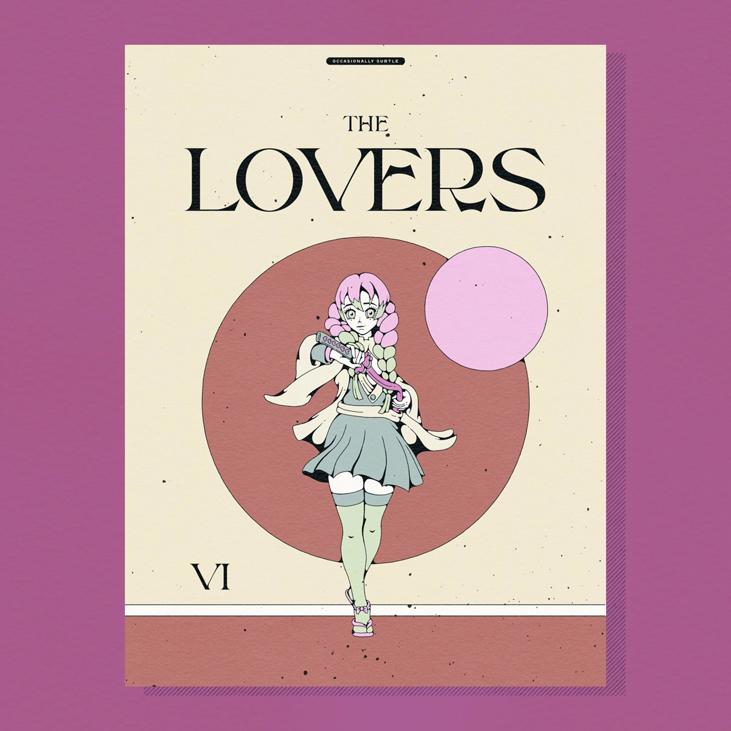 ds ~ the lovers ~ 12"x 16" matte print