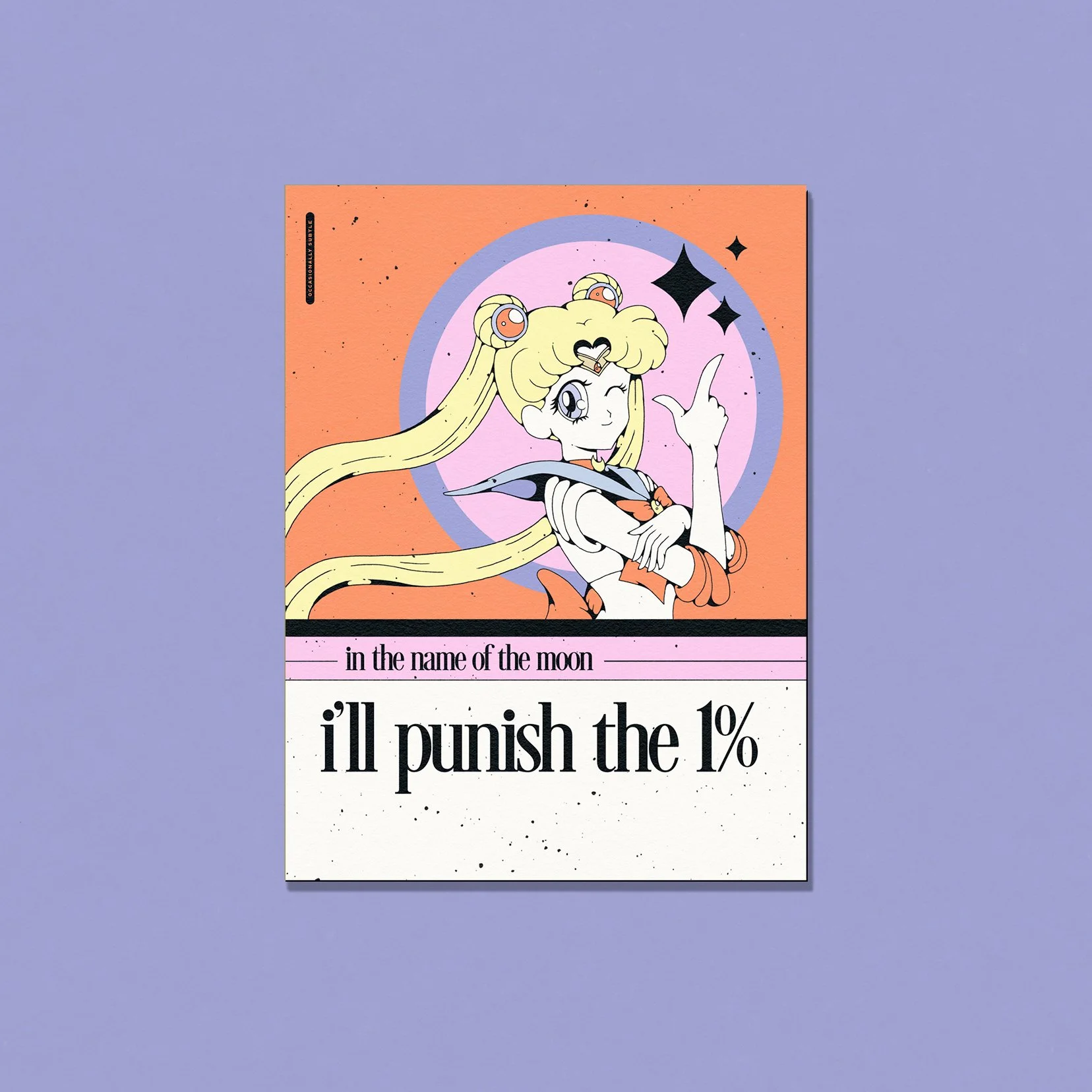 in the name of the moon ~ 02 ~ 3x4 glossy decorative magnet