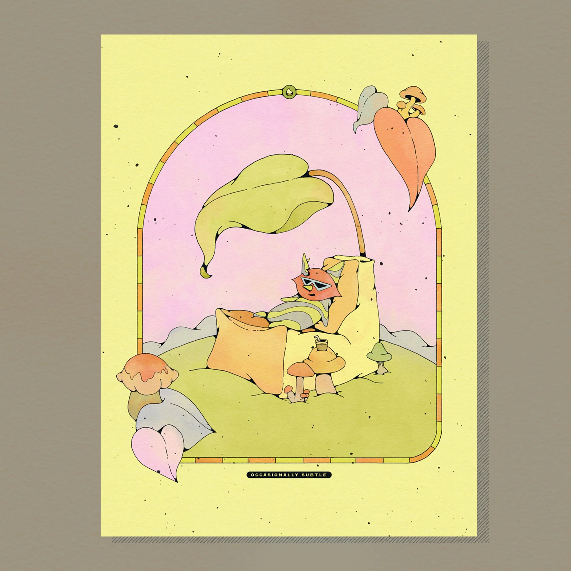 korok loungin' ~ 12"x 16" matte print