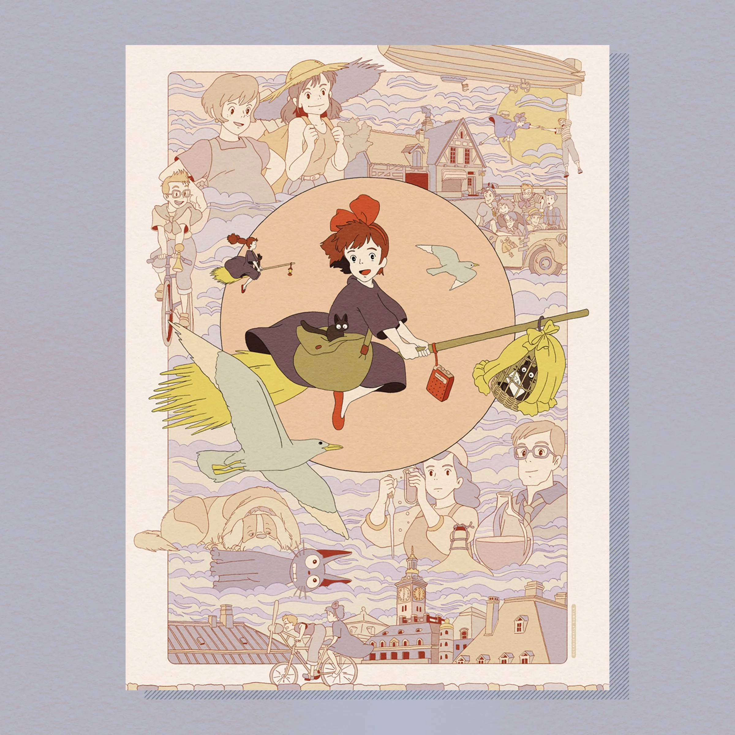 kiki ~ 12"x 16" matte print