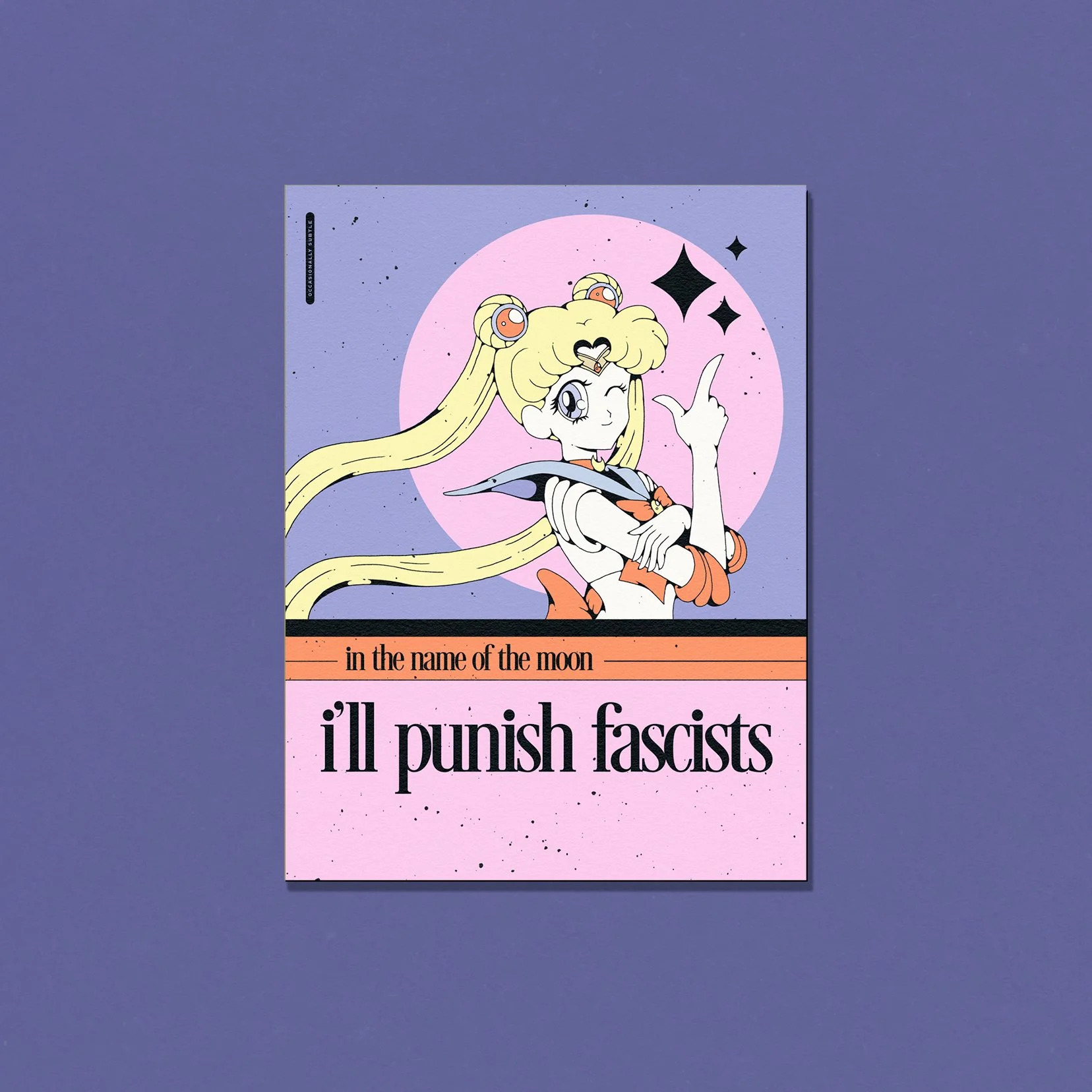 in the name of the moon ~ 01 ~ 3x4 glossy decorative magnet