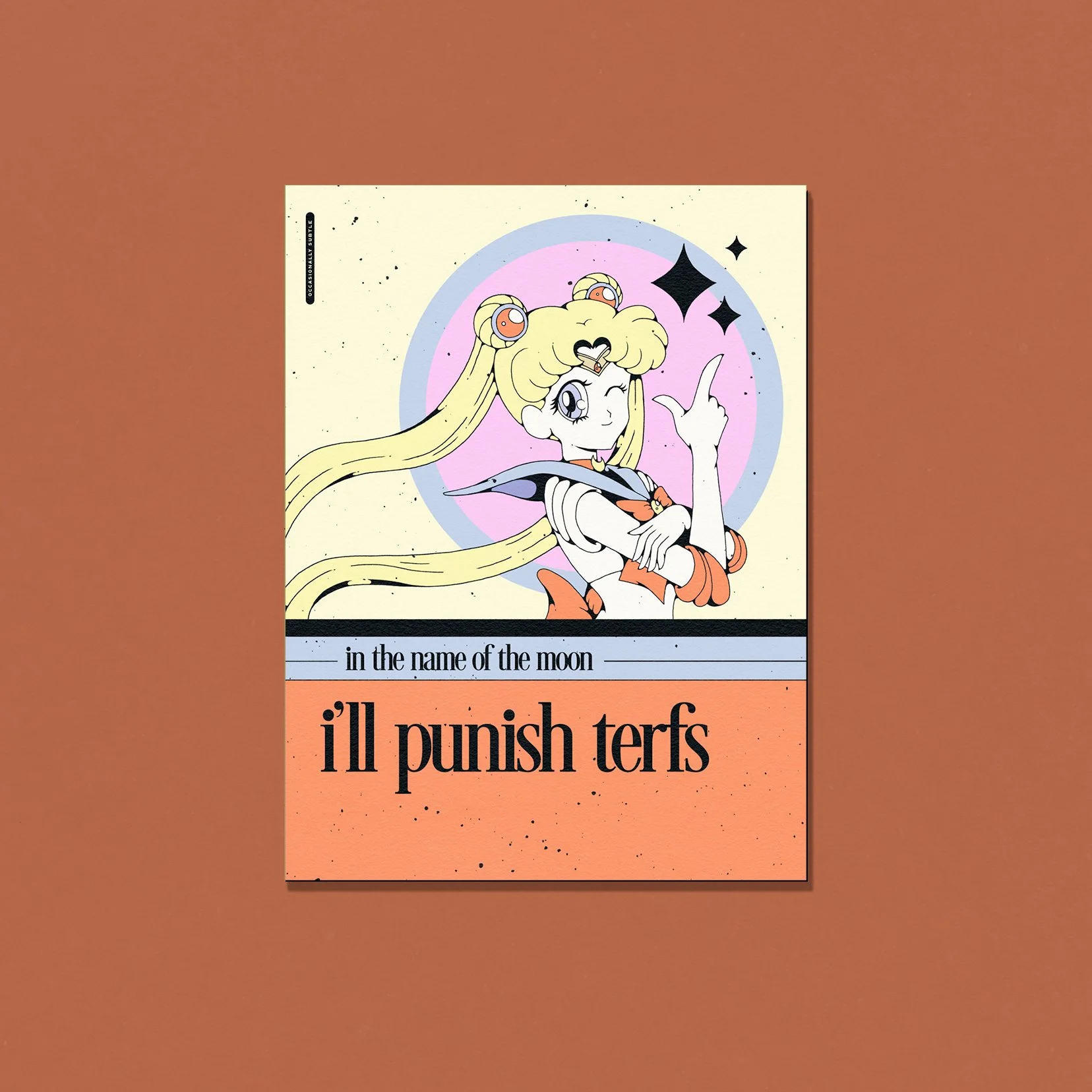 in the name of the moon ~ 03 ~ 3x4 glossy decorative magnet