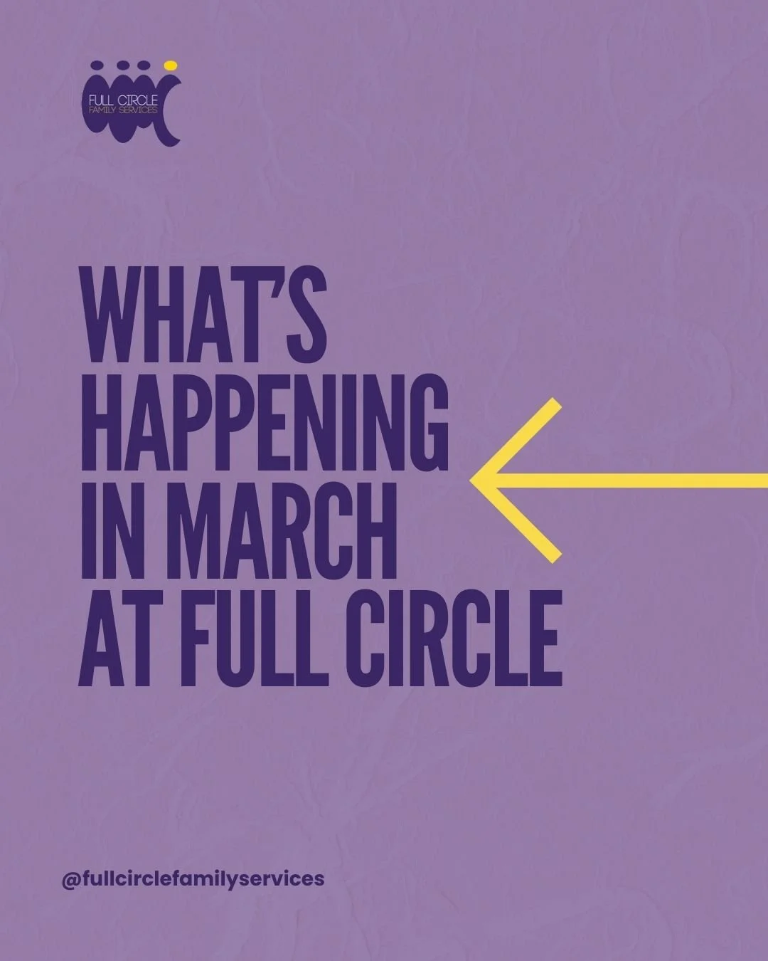 We  believe families deserve spaces where they can prepare, ask questions, care for their mental health, and build their village. Here&rsquo;s what we have coming up this month:

March 19th:  Spill the Tea
Join Licensed Professional Counselor Erica B