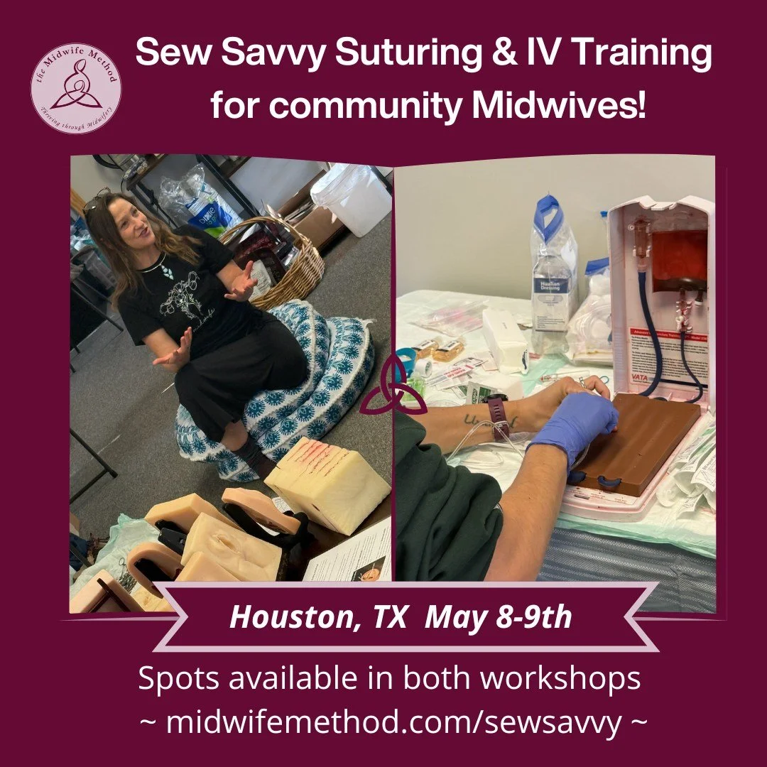 📣 Calling all midwives, students &amp; birth assistants! 📣 The Midwife Method is coming to Houston 📣

We&rsquo;re excited to host a powerful, hands-on training experience led by midwife and educator Avril Bowens, designed to strengthen skills, bui