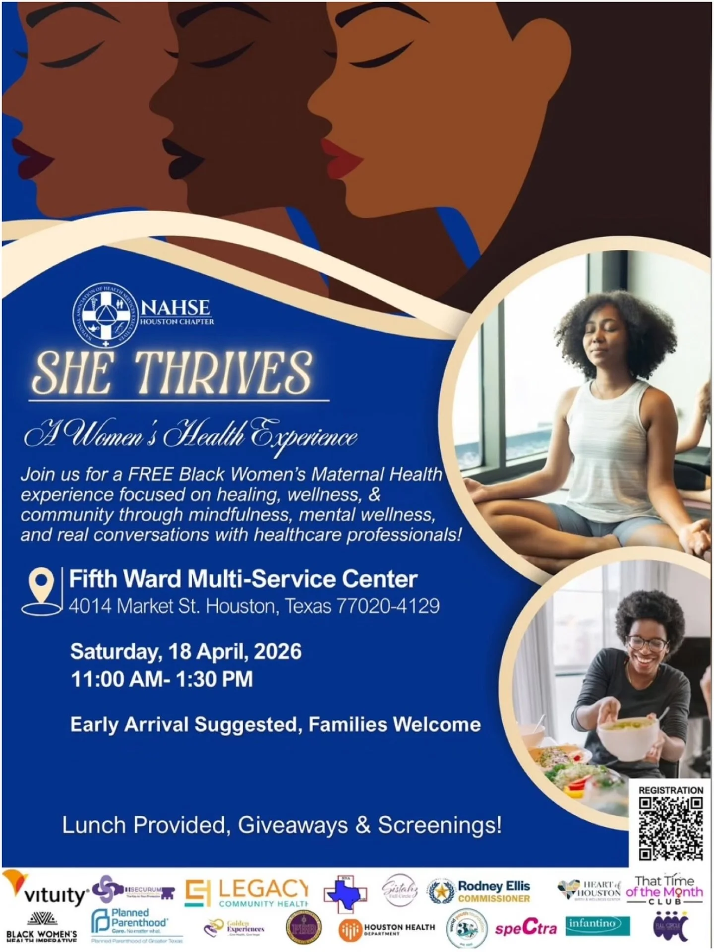 We are honored to be a part of this year&rsquo;s She Thrives : Black Maternal Health Experience hosted by @nahsehouston. 

All proceeds from this event support the Black Women&rsquo;s Health Initiative, advancing programs that protect and improve the