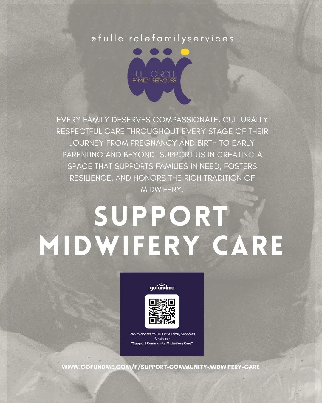 With just $1, we&rsquo;re asking our community to come together and show the power of small actions in helping us build our birth fund. Our mission is to give more families access to midwifery care and essential resources.

Can you join us and tag 3 
