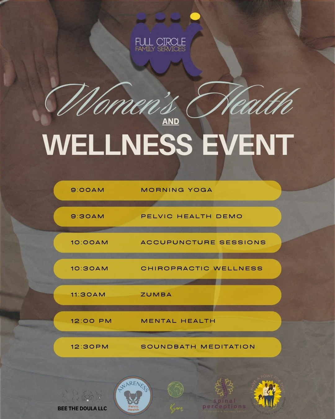 Whether you&rsquo;re looking to learn more about your body, prioritize rest, connect with local wellness providers, or simply spend intentional time in community, this event was created with you in mind.

We look forward to welcoming you. 💜 RSVP #li