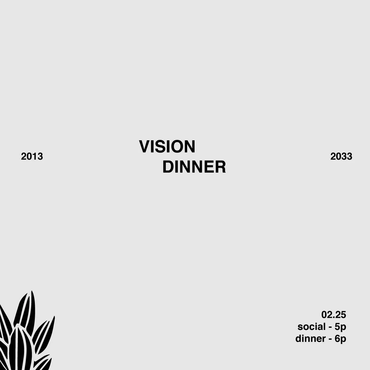 Vision Dinner