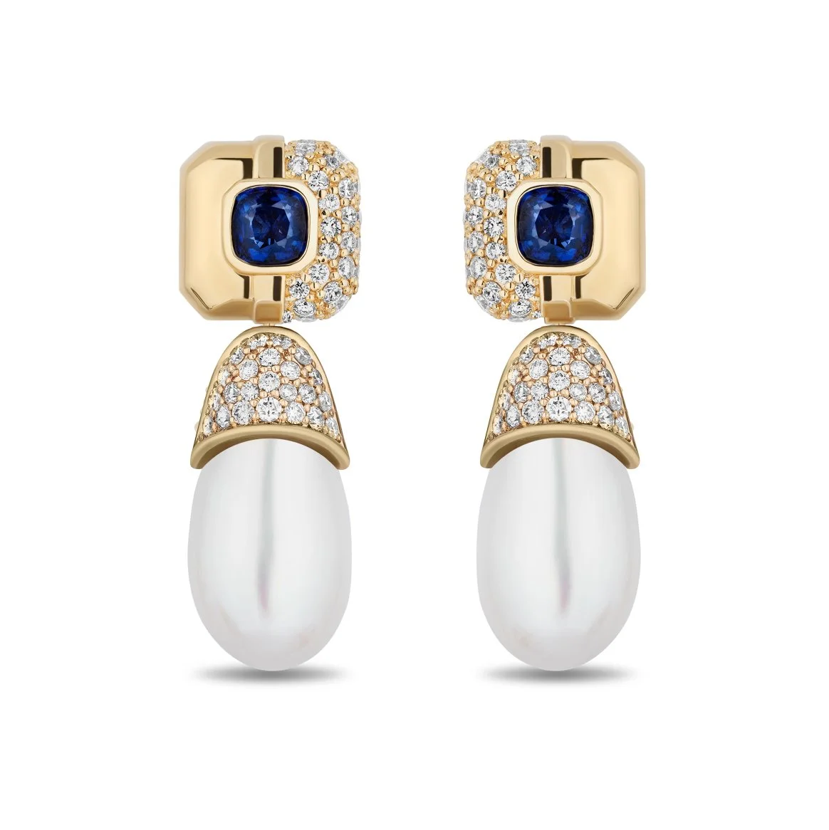 SCOTTIE PEARL DROP EARRINGS