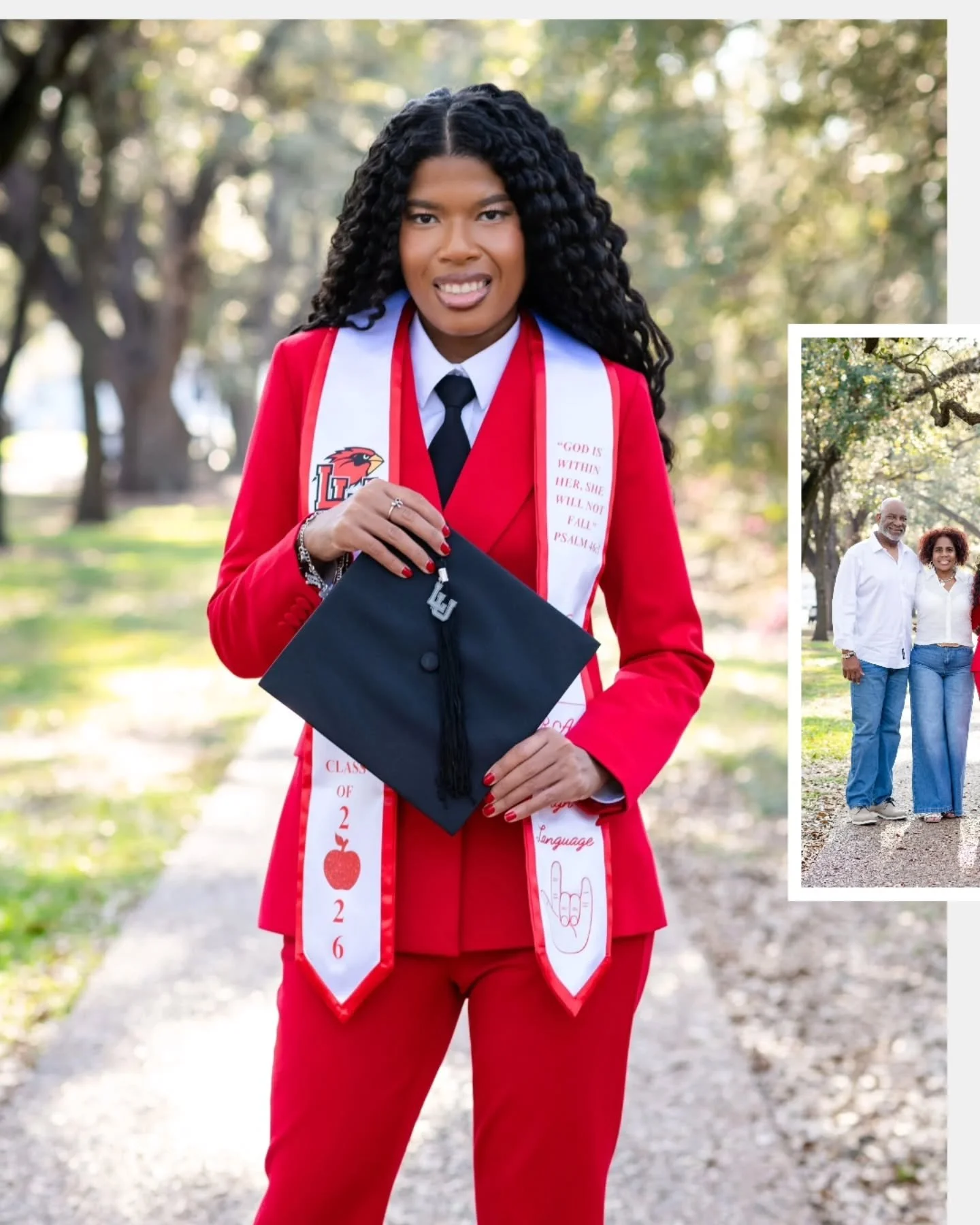 So honored and proud to have been chosen to capture my top model, Ja'Nyse's grad session from @lamaruniversity - Wishing you nothing but love and success babe! 
.
.
#crp #cnarobertsphoto #gradsession #lamaruniversity #classof2026