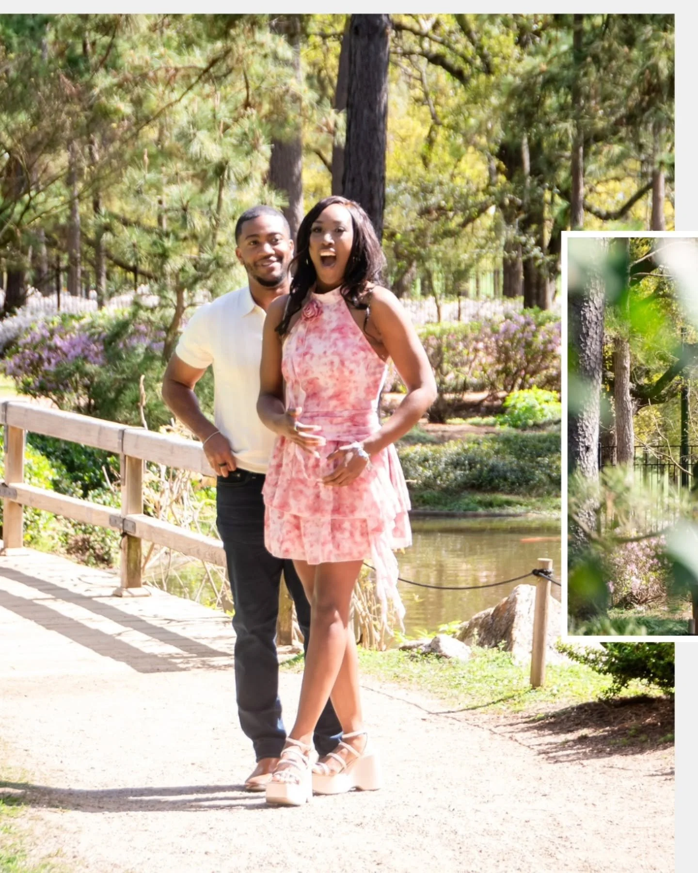 I am screaming Congratulations to Cayla + Khalil on their recent engagement! I love when friends become family. I was so honored to capture my little sister, Cayla Nicole's proposal. I have known her and her family for over 20+ years and she has alwa