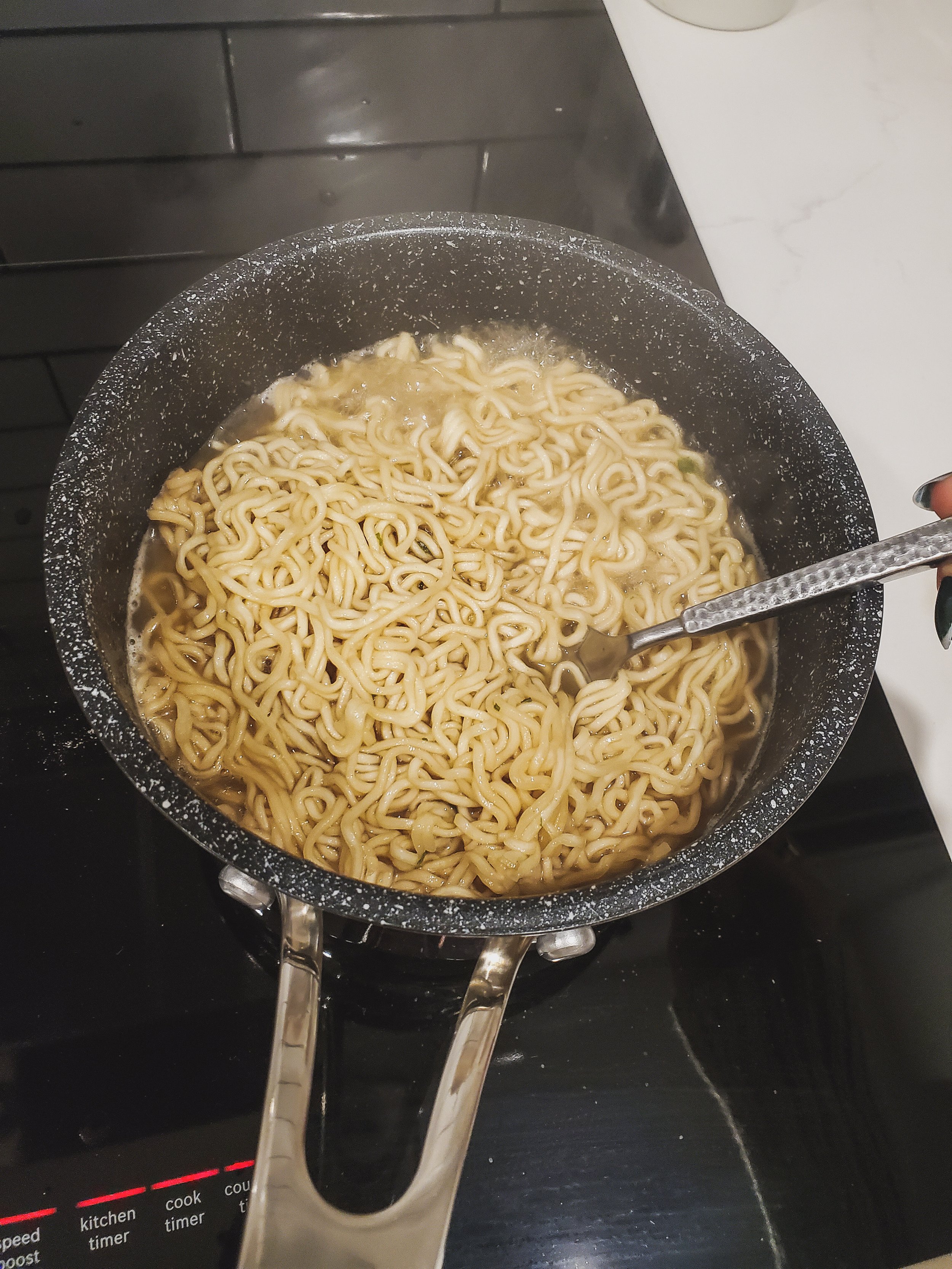  Instant noodles always makes a hard day better. This is my go to comfort food when I’m sick, or hungover or just having a shitty day. 