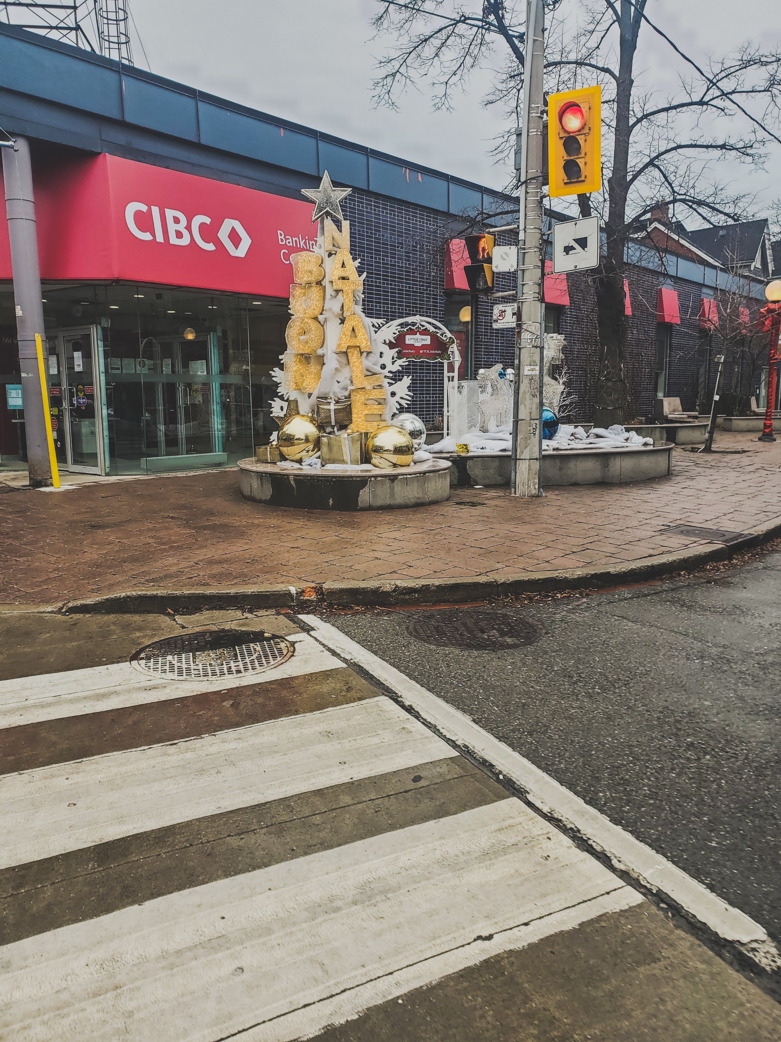  Buon Natale from Little Italy or at least from CIBC! 