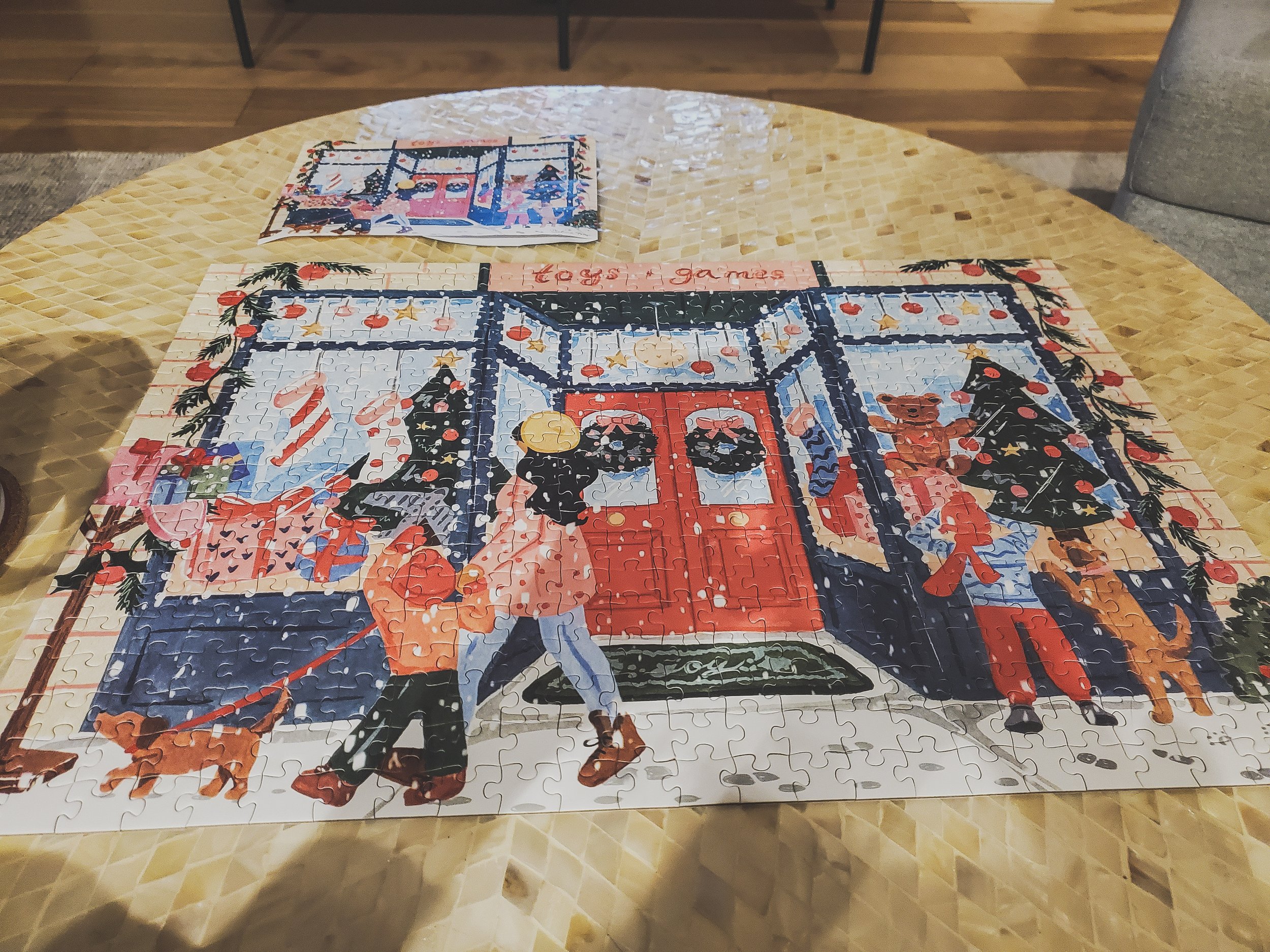  The finished puzzle! 