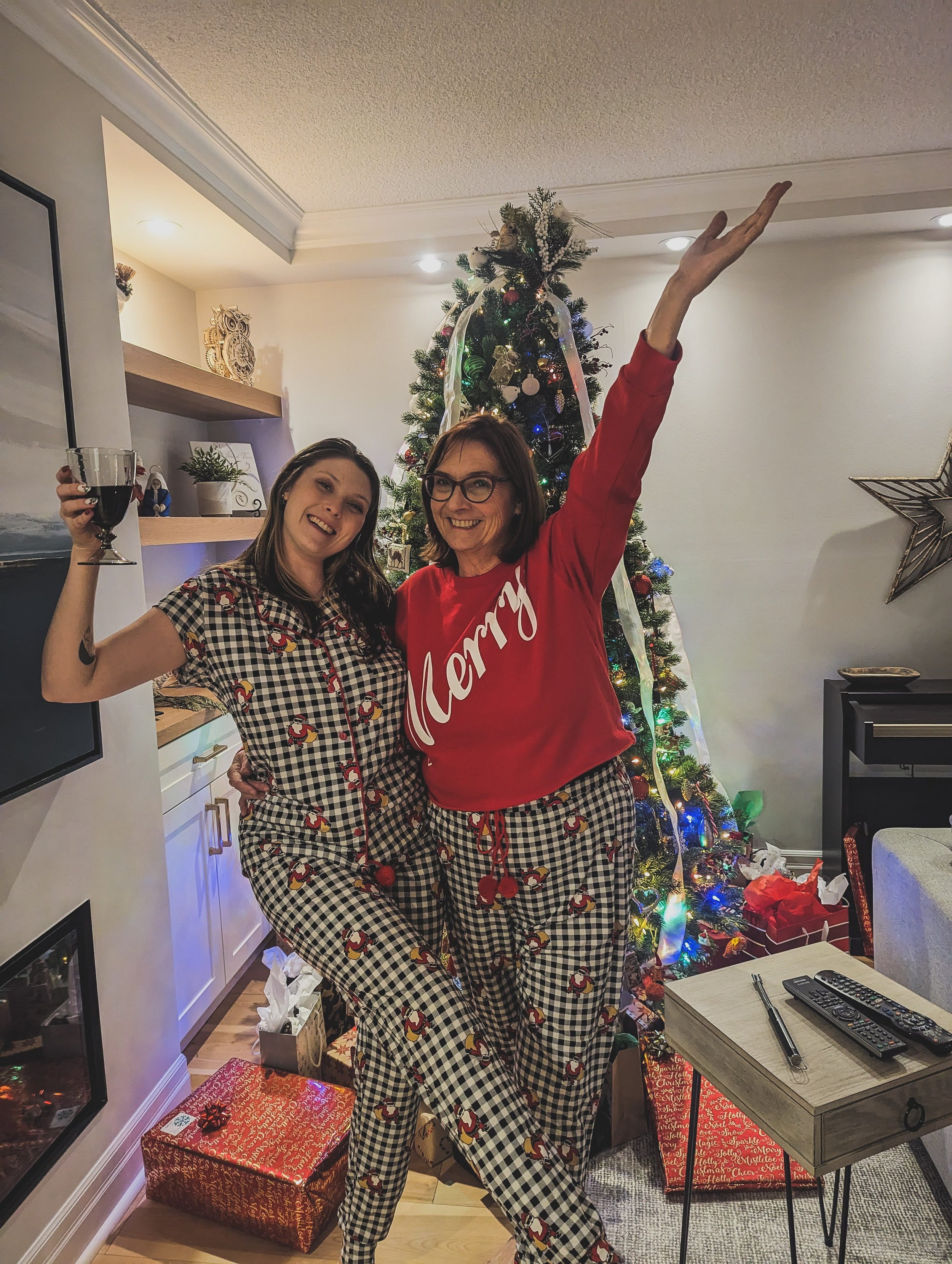  Matching PJ’s with my Momma - you are the best Mom! I love PJ’s! 