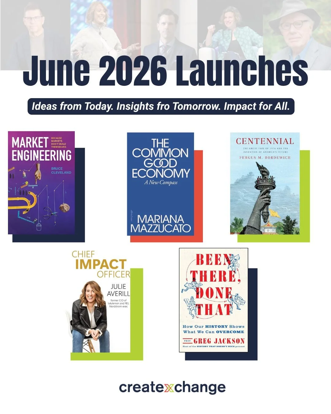 📚 𝐉𝐮𝐧𝐞 𝟐𝟎𝟐𝟔: 𝐈𝐝𝐞𝐚𝐬 𝐒𝐡𝐚𝐩𝐢𝐧𝐠 𝐖𝐡𝐚𝐭&rsquo;𝐬 𝐍𝐞𝐱𝐭

If you're paying attention to where leadership, innovation, decision-making, and society are headed, June's new releases offer a fascinating cross-section of the conversation