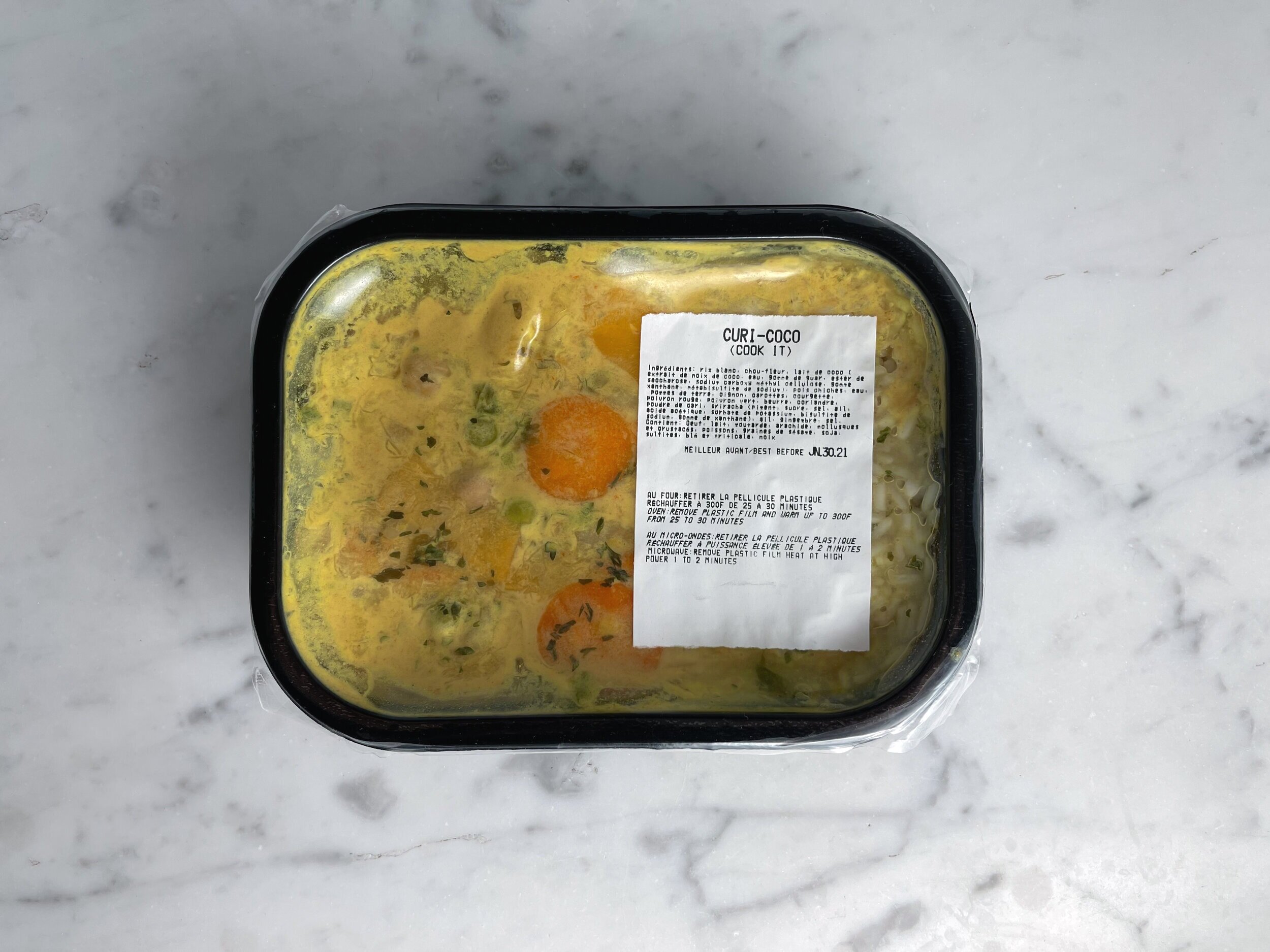 Coconut Curry - Premade meal