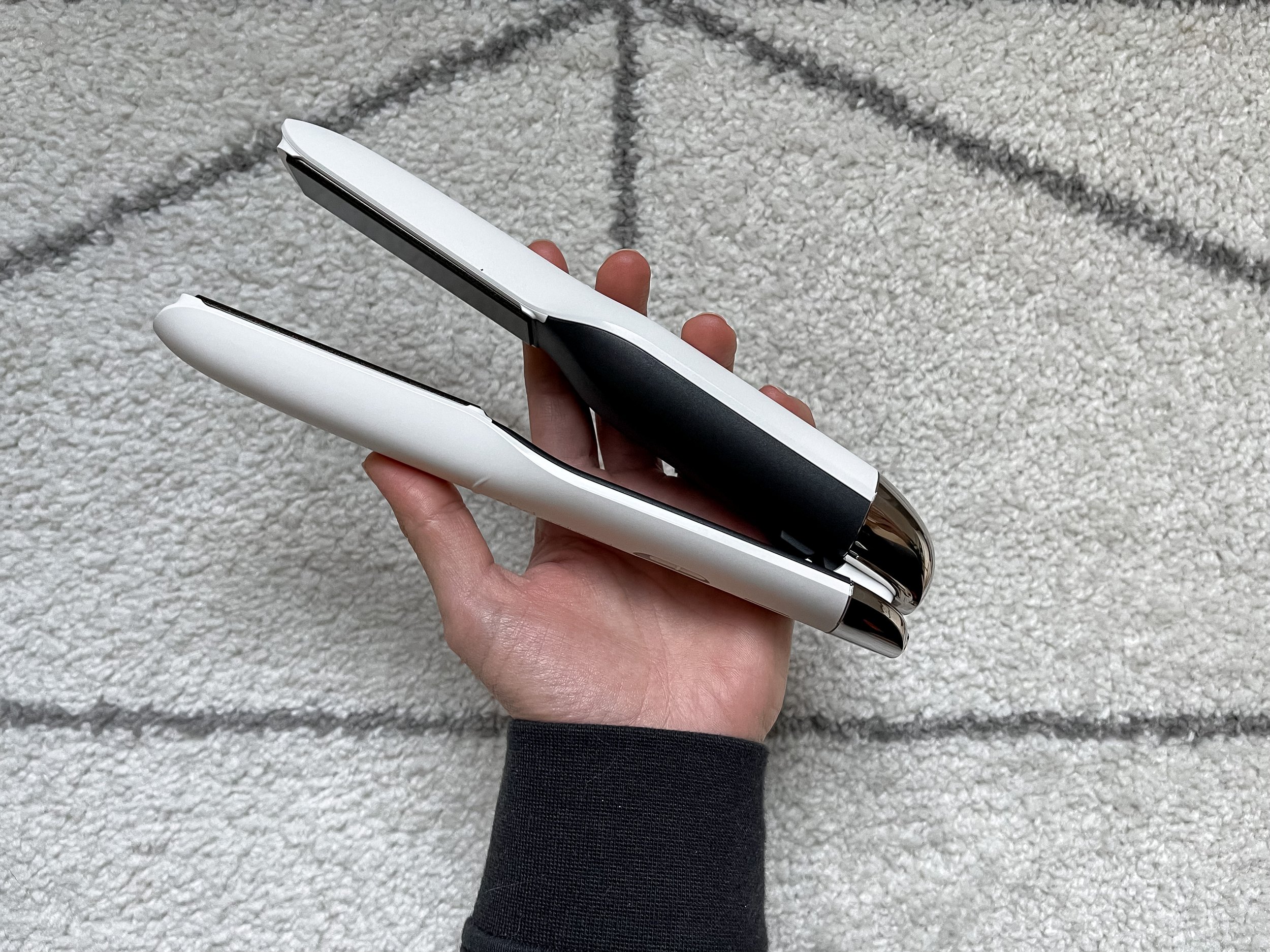 I Tried the GHD Cordless Hair Straightener: My Review of GHD Unplugged —  Heather Grace