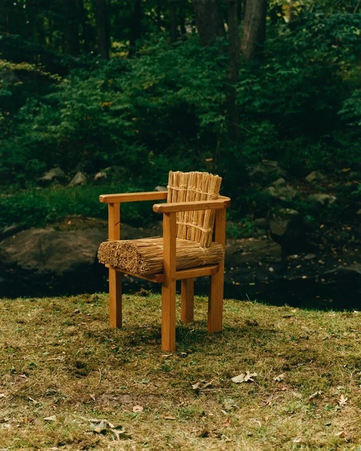red oak arm chair w/ thatched upholstery, 2020⠀⠀⠀⠀⠀⠀⠀⠀⠀
⠀⠀⠀⠀⠀⠀⠀⠀⠀
by way of @greenriverprojectllc