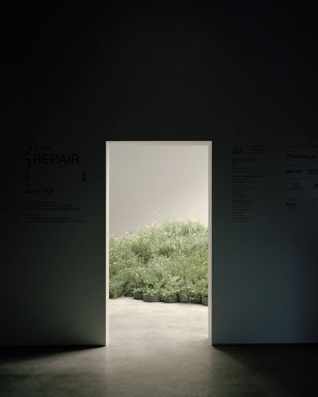 'Repair', Baracco + Wright with Linda Tegg, Rory Gardiner, 2018⠀⠀⠀⠀⠀⠀⠀⠀⠀
⠀⠀⠀⠀⠀⠀⠀⠀⠀
by way of @divisare_