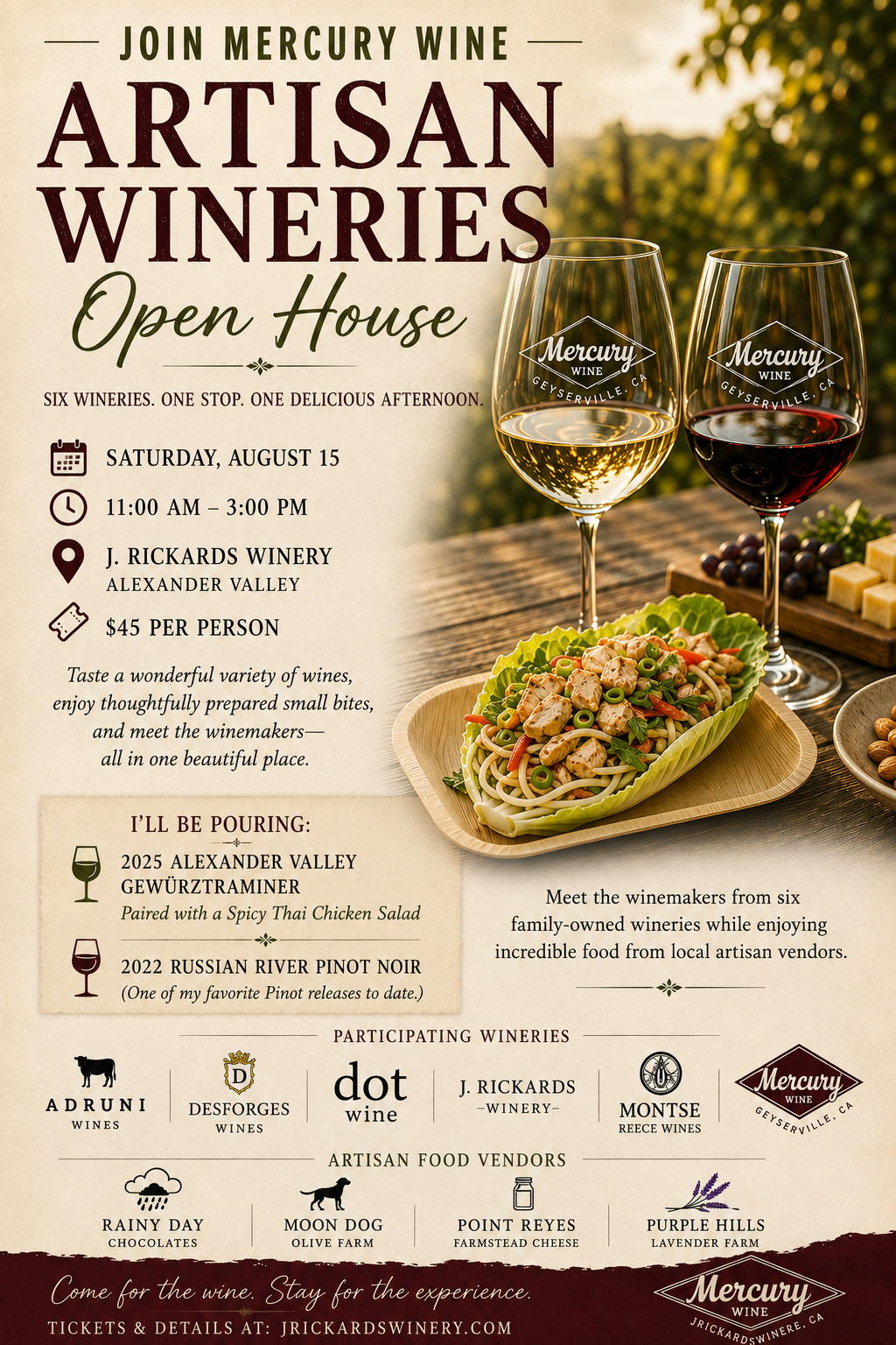 Artisan Open House at J Rickards!