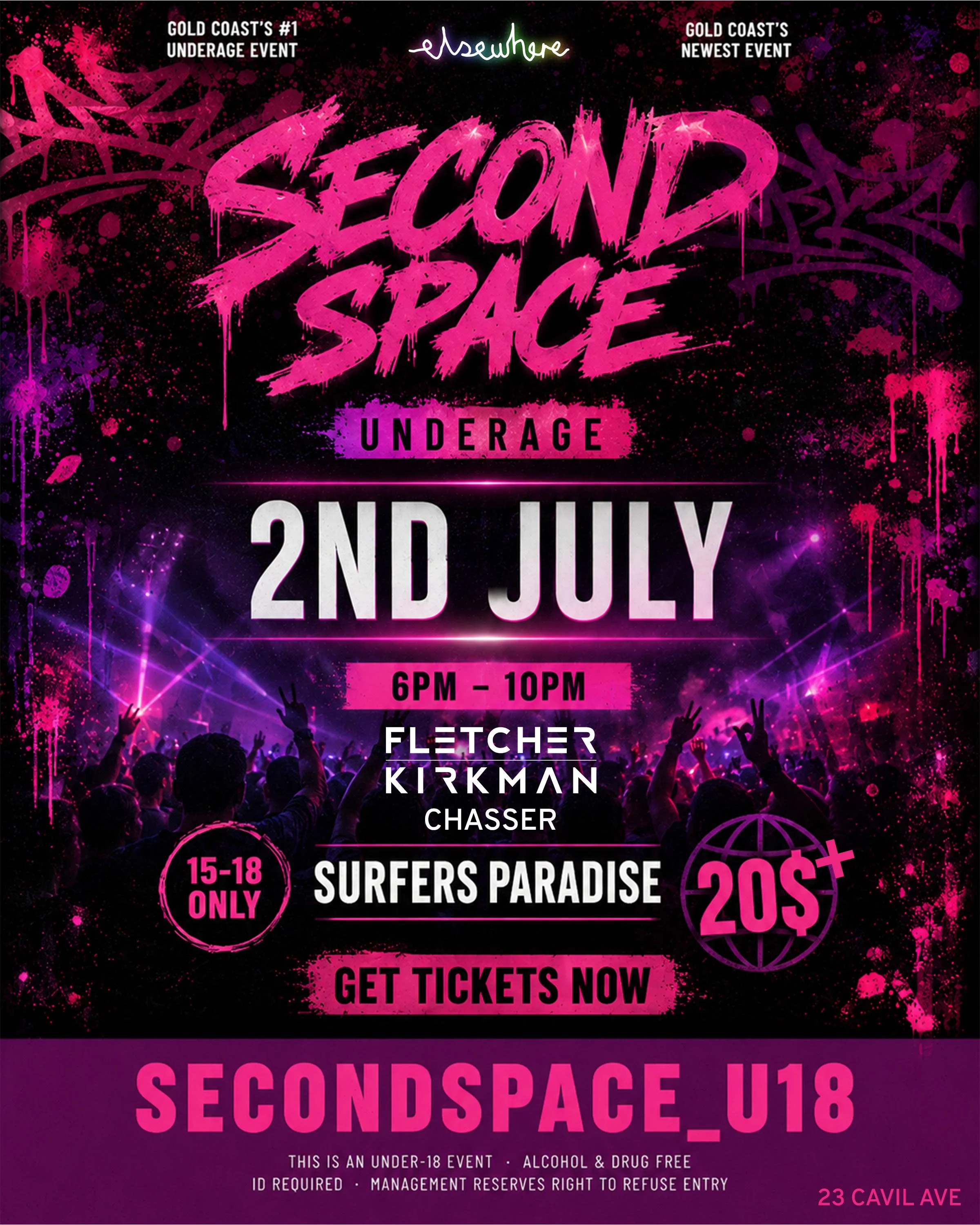 secondspaceu18 - 15-18yrs old