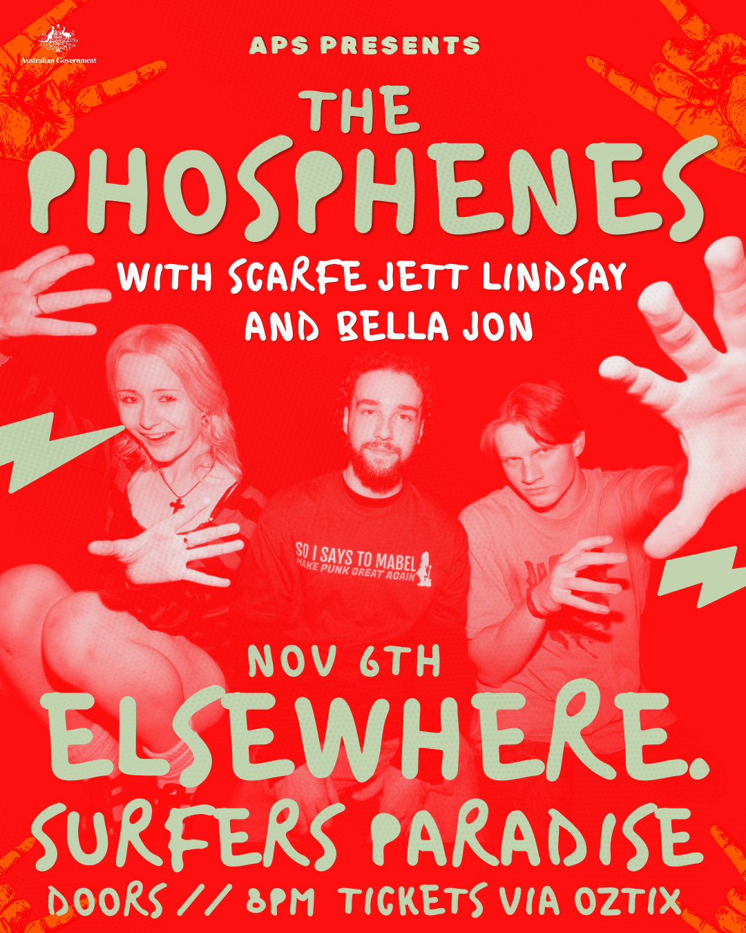 APS &amp; elsewhere present: The Phosphenes