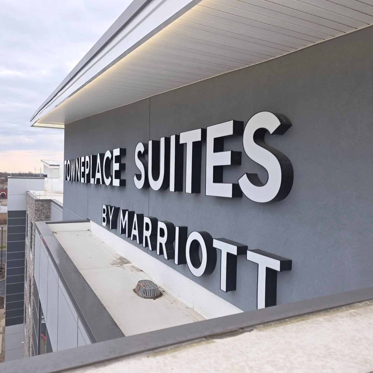 Repairs to Commercial lighting. 

Customer states lighting was no longer bright or visible from the street. 

Failed LED drivers were upgraded to higher quality and quantity to prevent overloaded