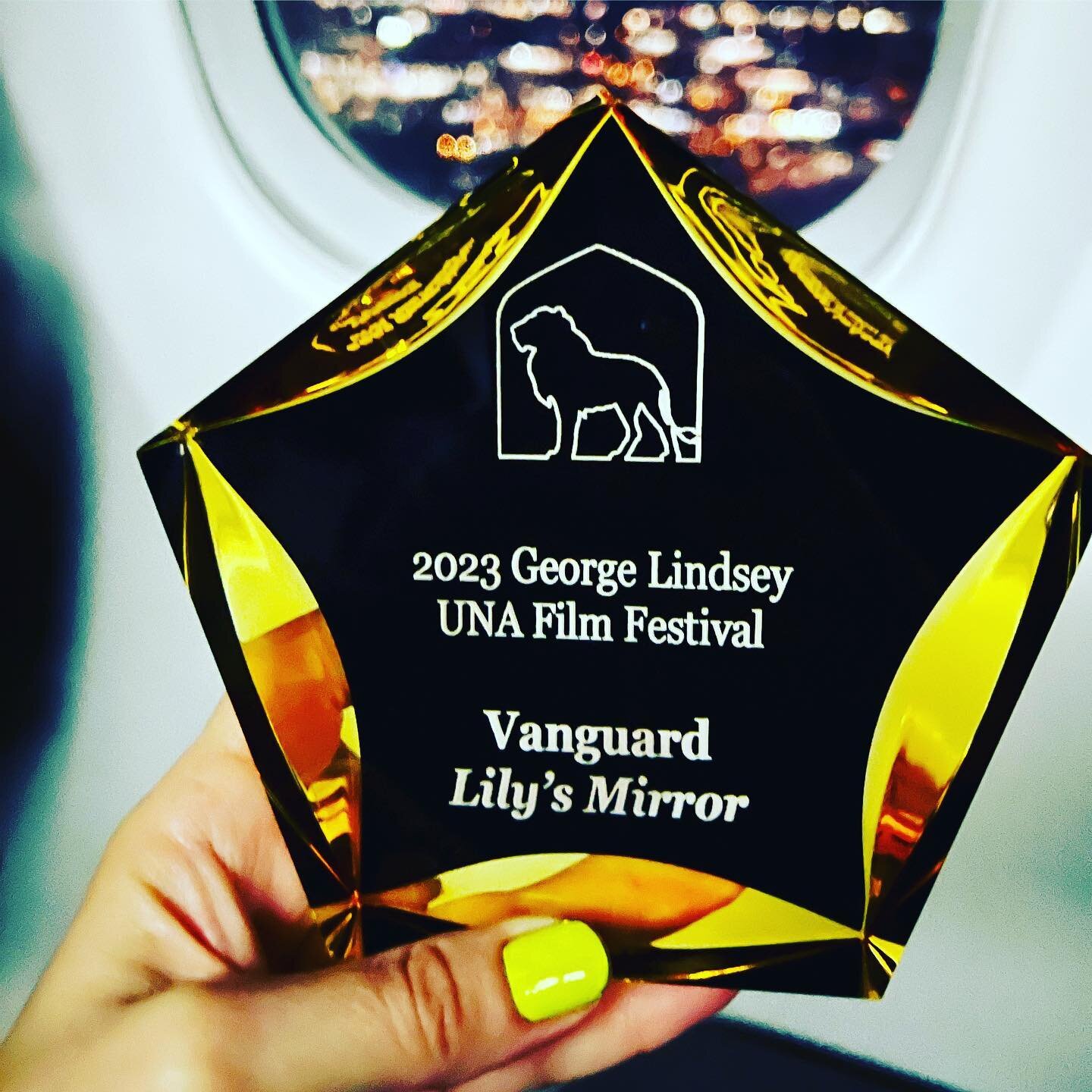 Squeeeeeee! We&rsquo;re thrilled to announce that we won the Vanguard award at @lindseyfilmfest!!! We&rsquo;re incredibly honored. Thank you, thank you, thank you! #filmmaking #womeninfilm #indiefilm #filmmakingwhilefemale