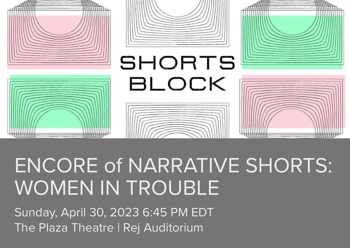 ENCORE SCREENING ADDED! Due to overwhelming audience support, a second screening of Lily&rsquo;s Mirror during the Women in Trouble shorts block has been added on Sunday, April 30th at 6:45pm. Get your tickets now. It will sell out! #atlff #atlff23 #