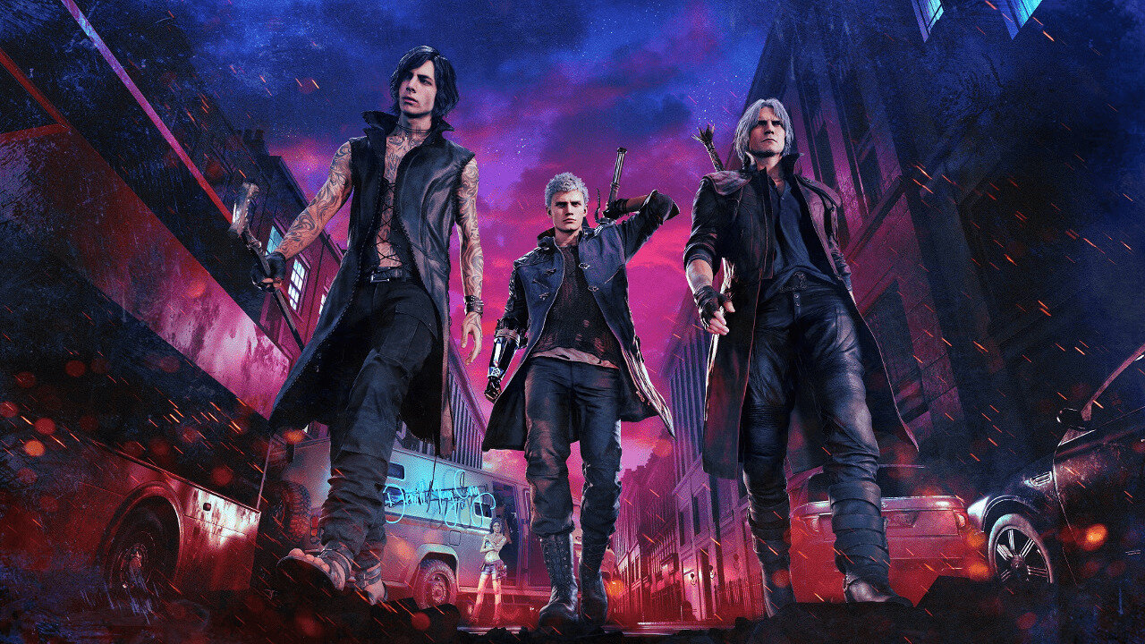 Devil May Cry 5 pulls ahead of Resident Evil 2 on Steam