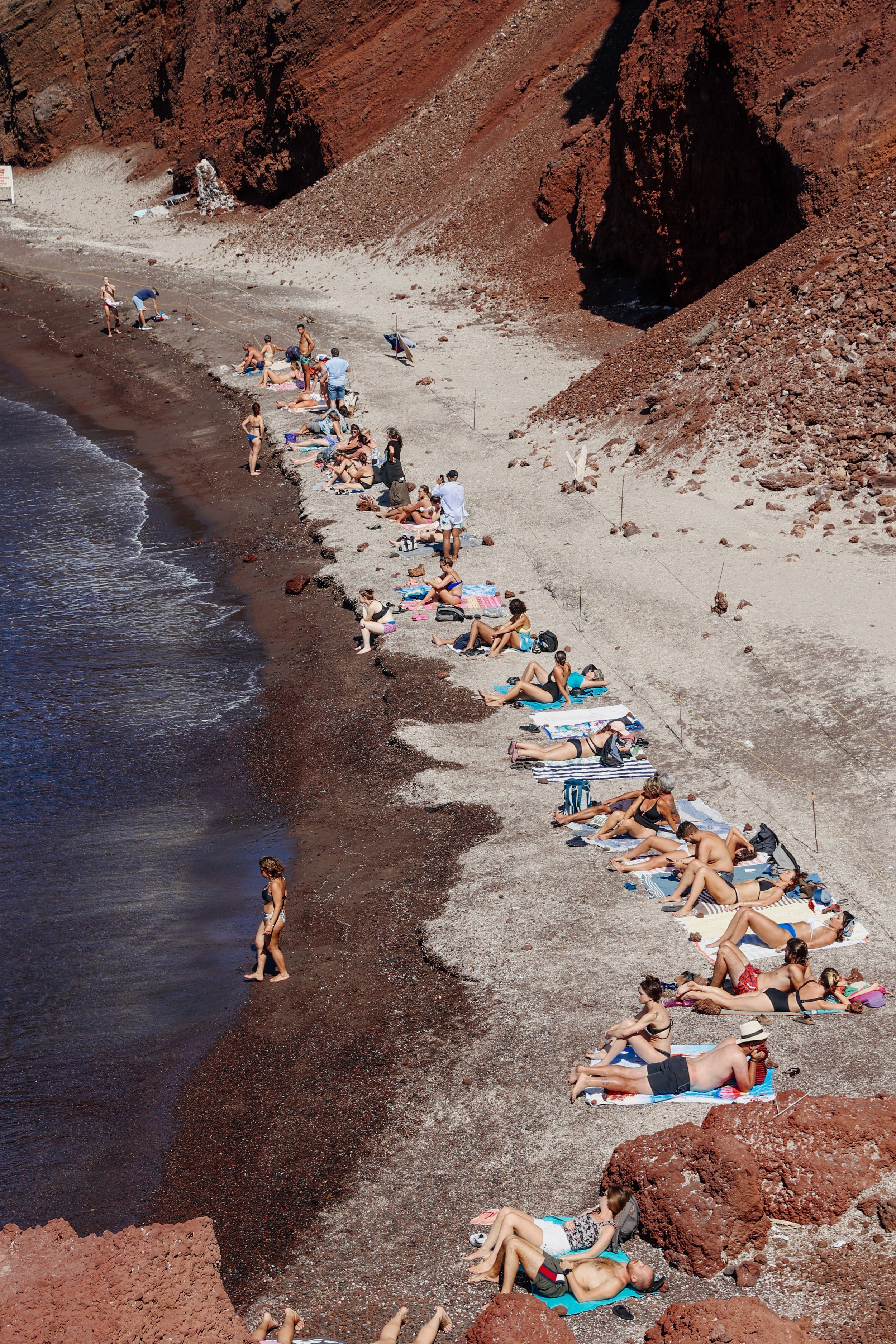 Red Beach, Santorini