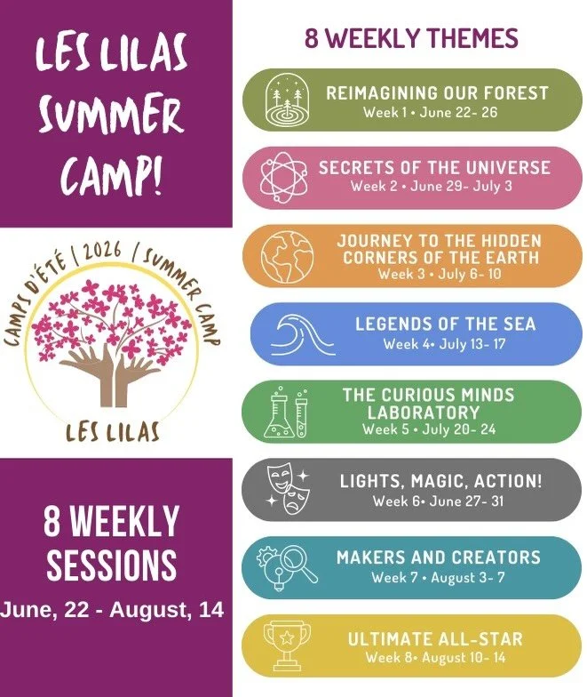 Exciting news! 
Calling all campers! 
Summer Camp registration is now open!
Get ready for themed weeks, fun activities, and unforgettable days! #LesLilasCommunity #leslilassummercamp #lwsdsummercamp 
#kirklandparents