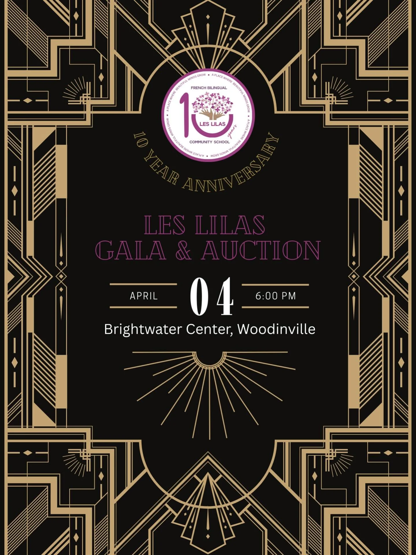 Earlybird pricing About to Fly Away! It ends Friday, February 13.
Secure your tickets now before prices increase. 
Join us for a Gatsby-style gala as we celebrate
10 years of dedication and community. Together, we&rsquo;ll raise the vital funds to su