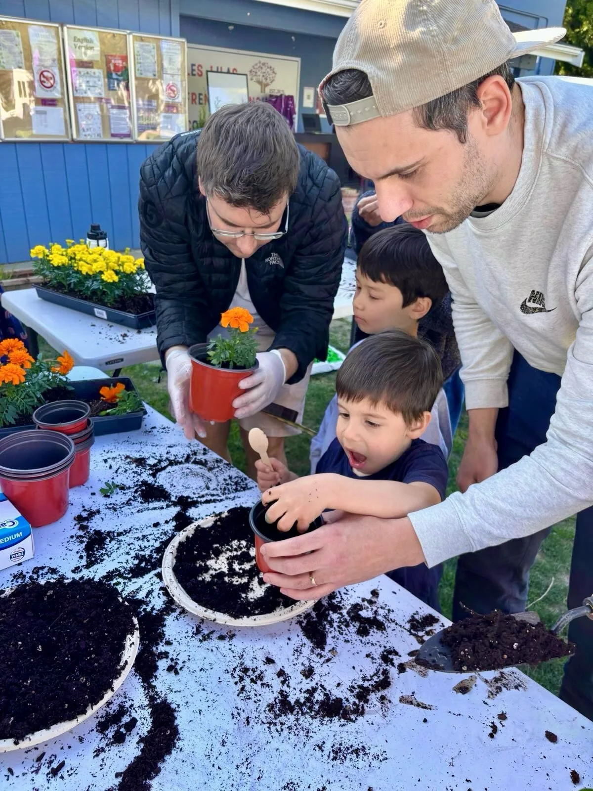 Yesterday&rsquo;s Community Building Family Gardening day was a success! 
Thanks to everyone who joined&mdash;planting, connecting, and enjoying the sunshine. Kids had fun with rock painting, and it was a nice way for new families to experience our c