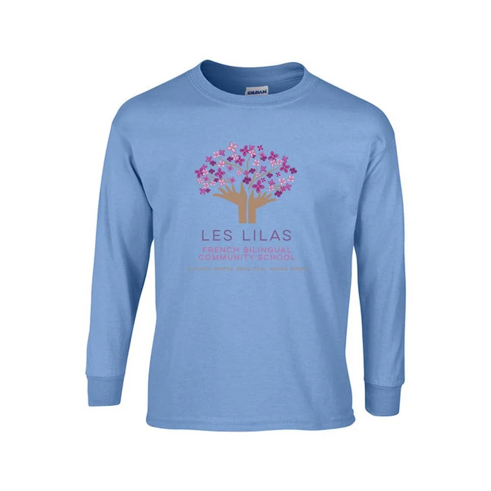 Gildan Adult Ultra Cotton 100% Cotton Long Sleeve T-Shirt