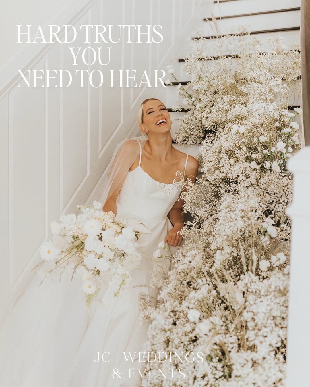 Hard truths every bride deserves to hear 🤍

A beautiful wedding isn&rsquo;t built on Pinterest boards alone it&rsquo;s built on strategy, experience, and intention.

&bull; A venue coordinator is not your wedding planner &bull; Being the bride doesn