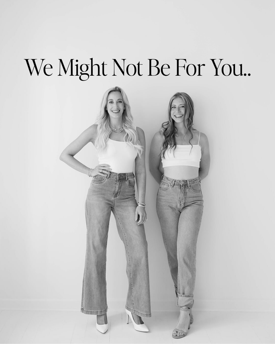 We know we&rsquo;re not the right fit for everyone and honestly, that&rsquo;s a good thing.

We&rsquo;re for the couples who: ✨ care about the details ✨ want an experience, not just an event ✨ value intentional design ✨ want support throughout the pl