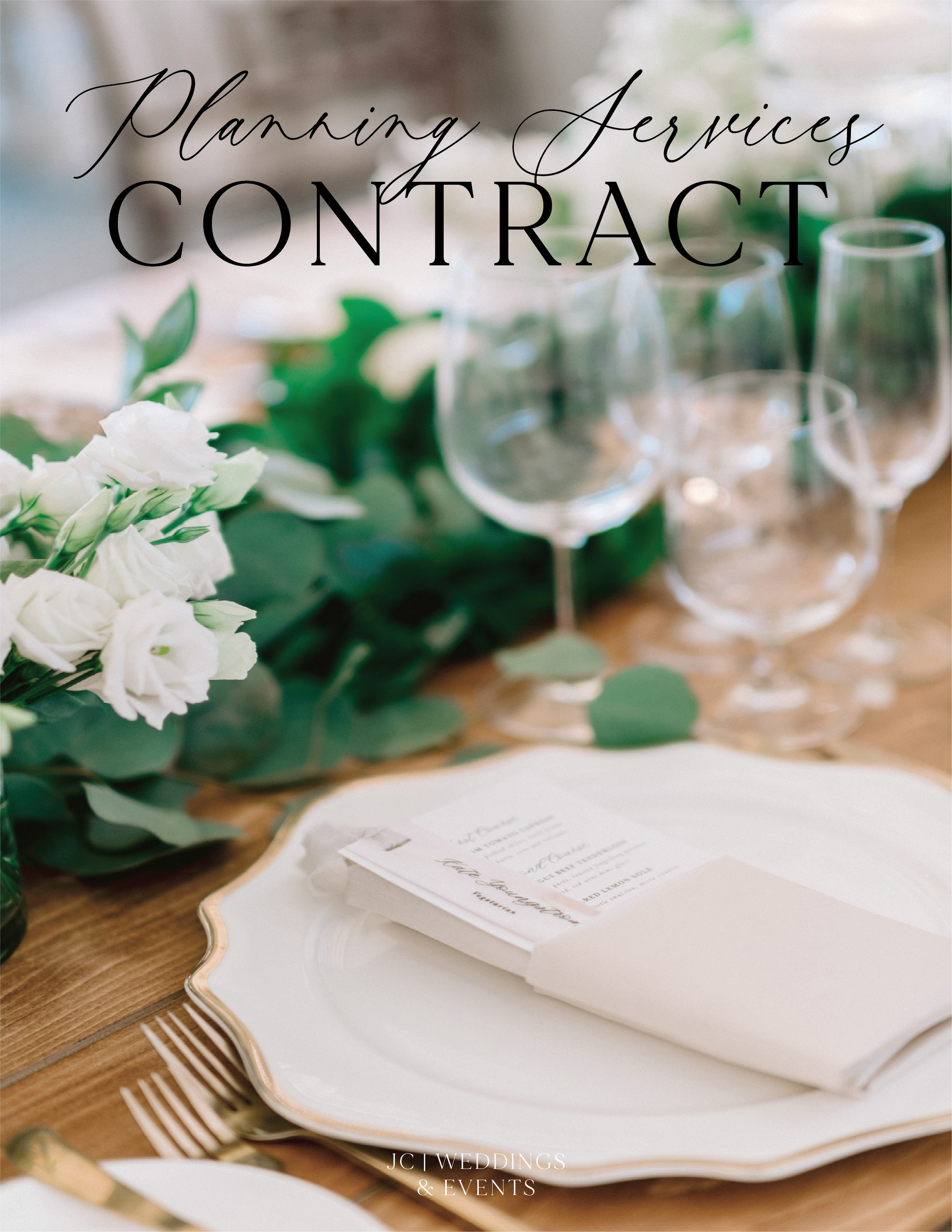 Planning Services Contract