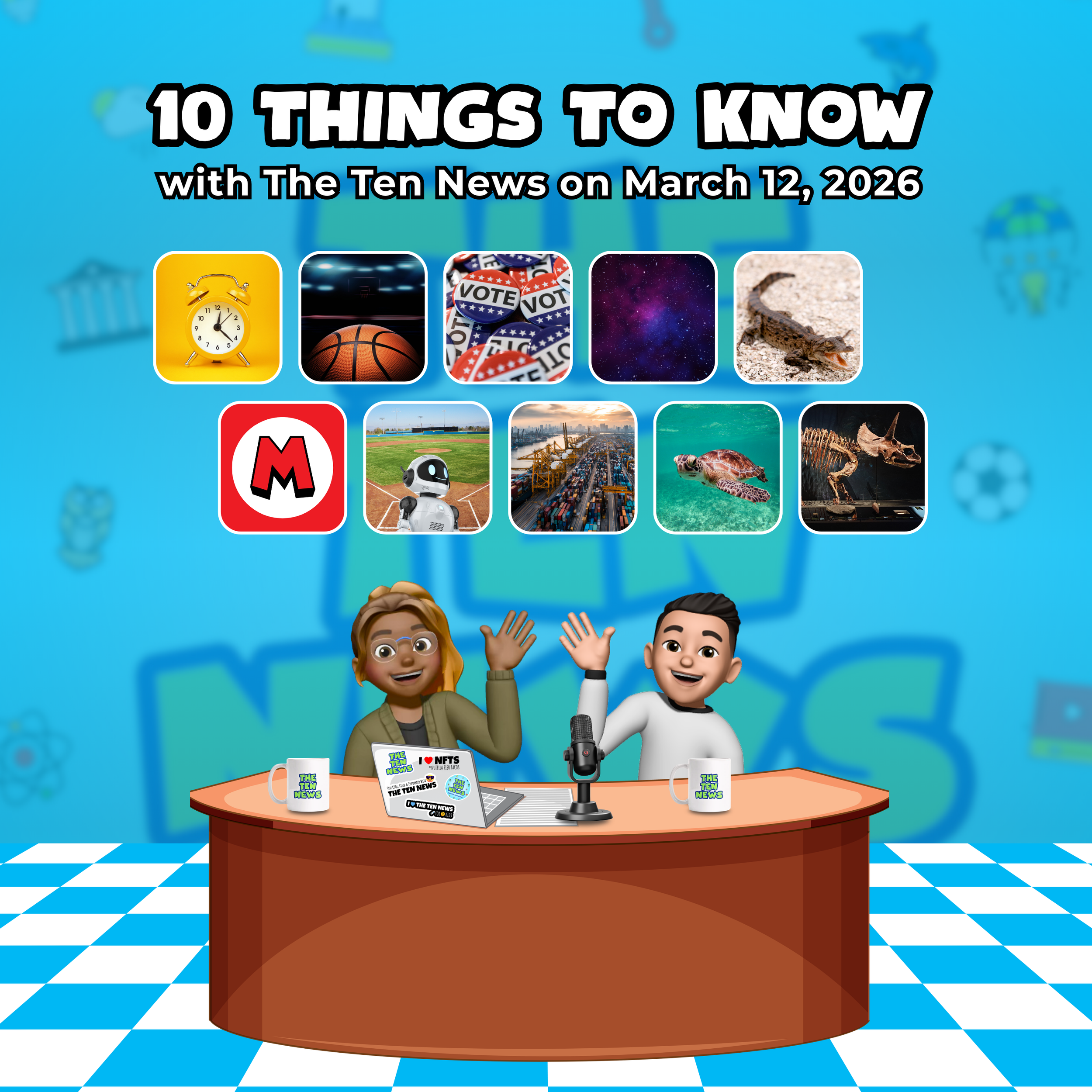 MAR10 Day, Primary Elections, and Animals in the Wild