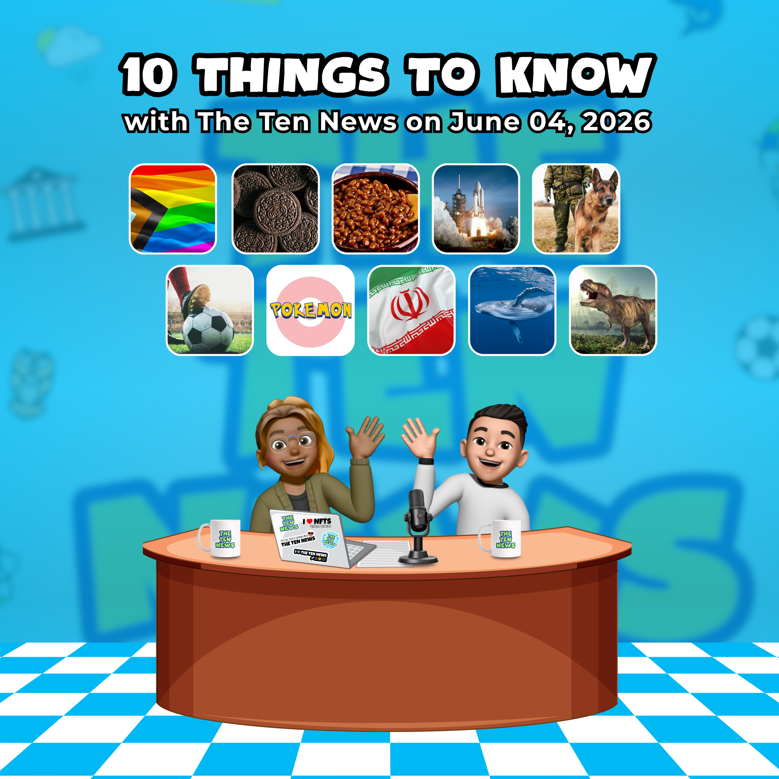 Pride Month, Pokémon Palooza, and T. Rex Trivia