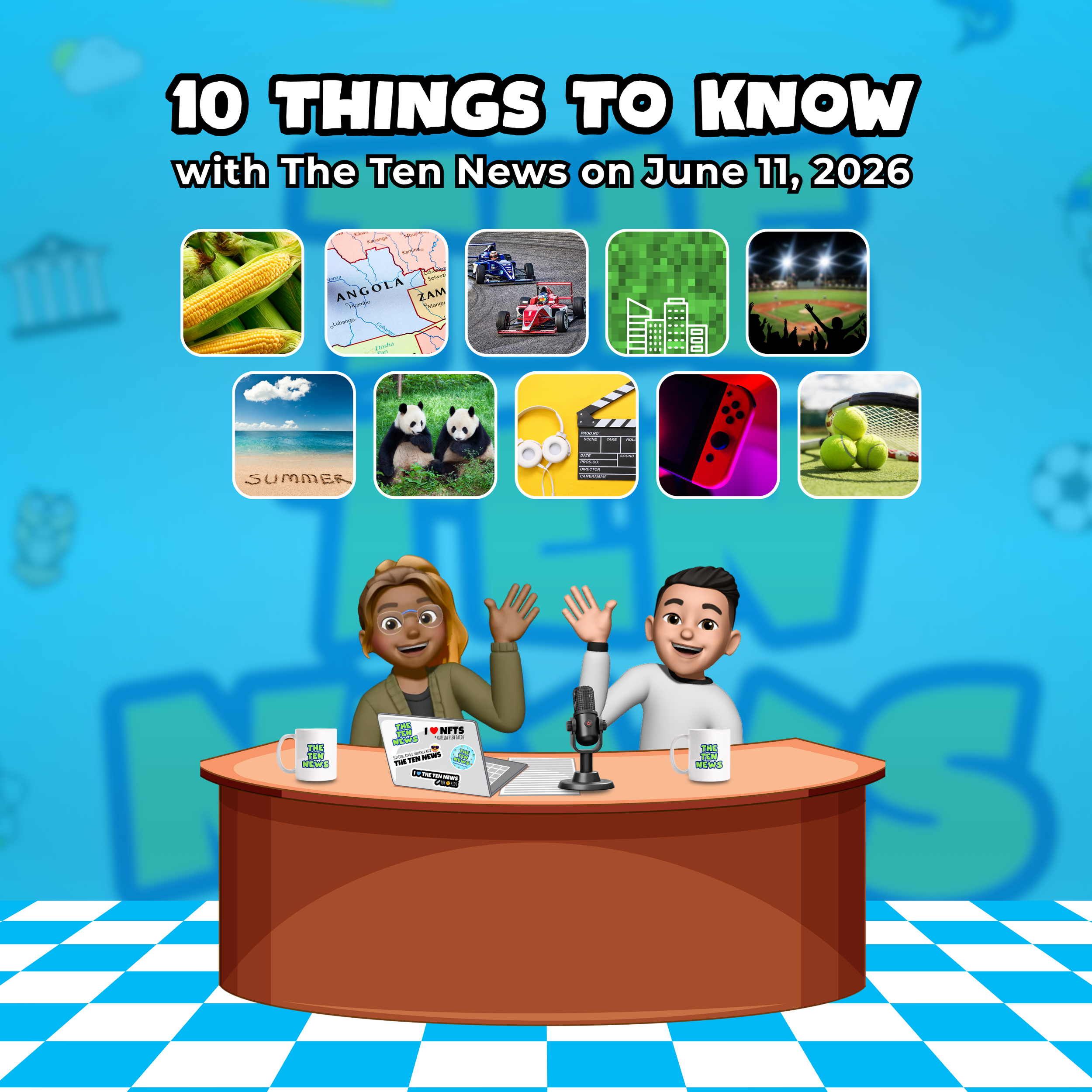 Summer Sneak Peeks, Wild World of Sports, and Gaming BTS