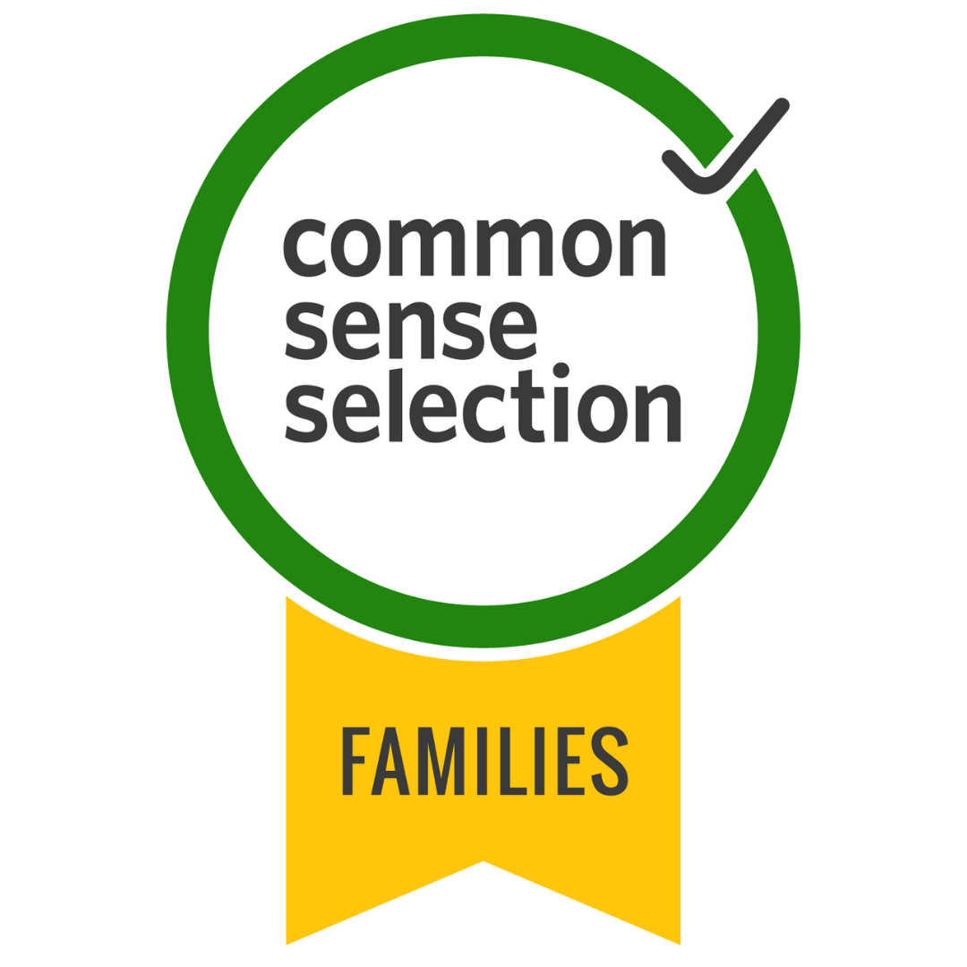 Common Sense Selection for families badge