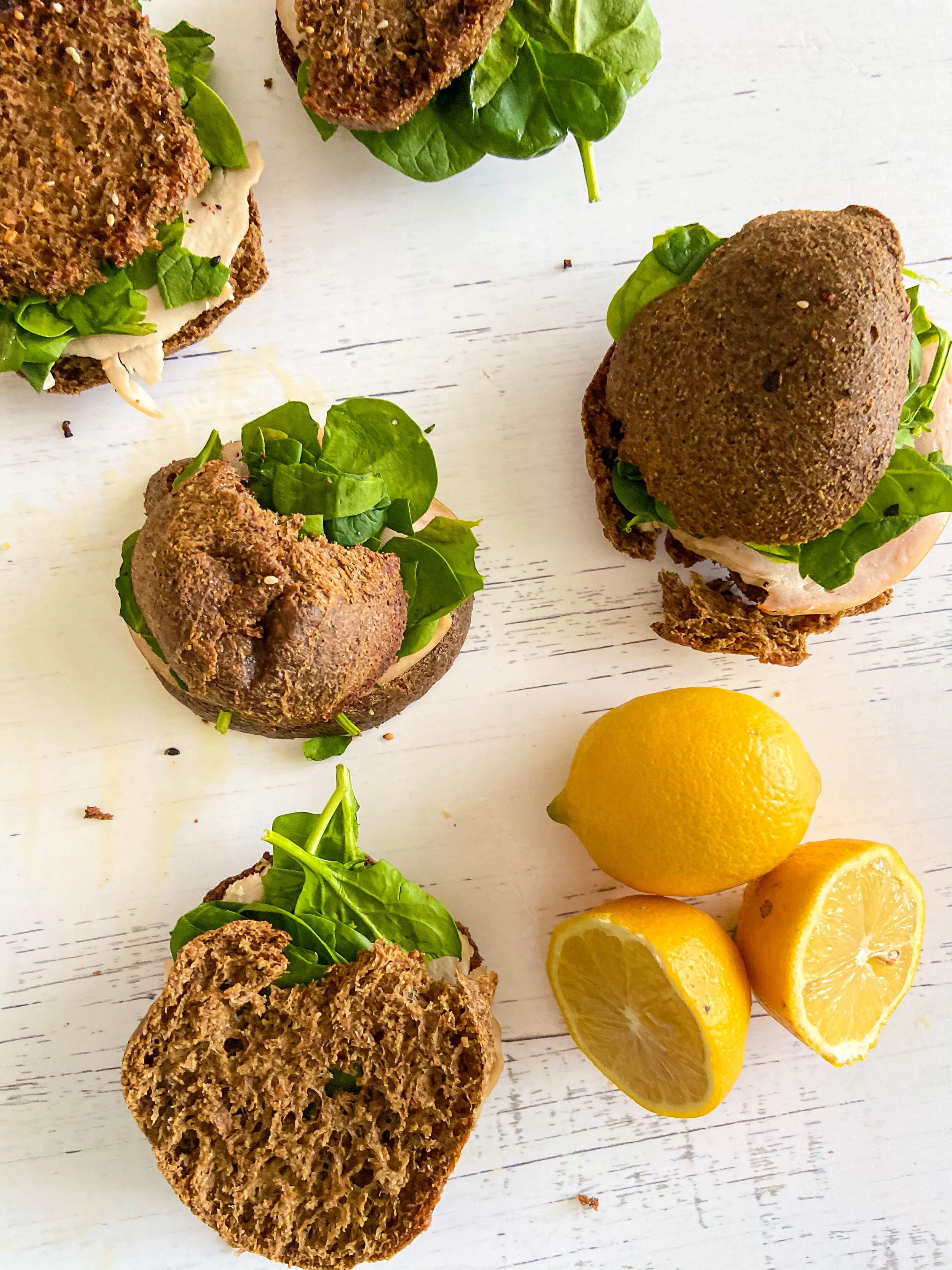 Lemon Butter Turkey Sandwiches