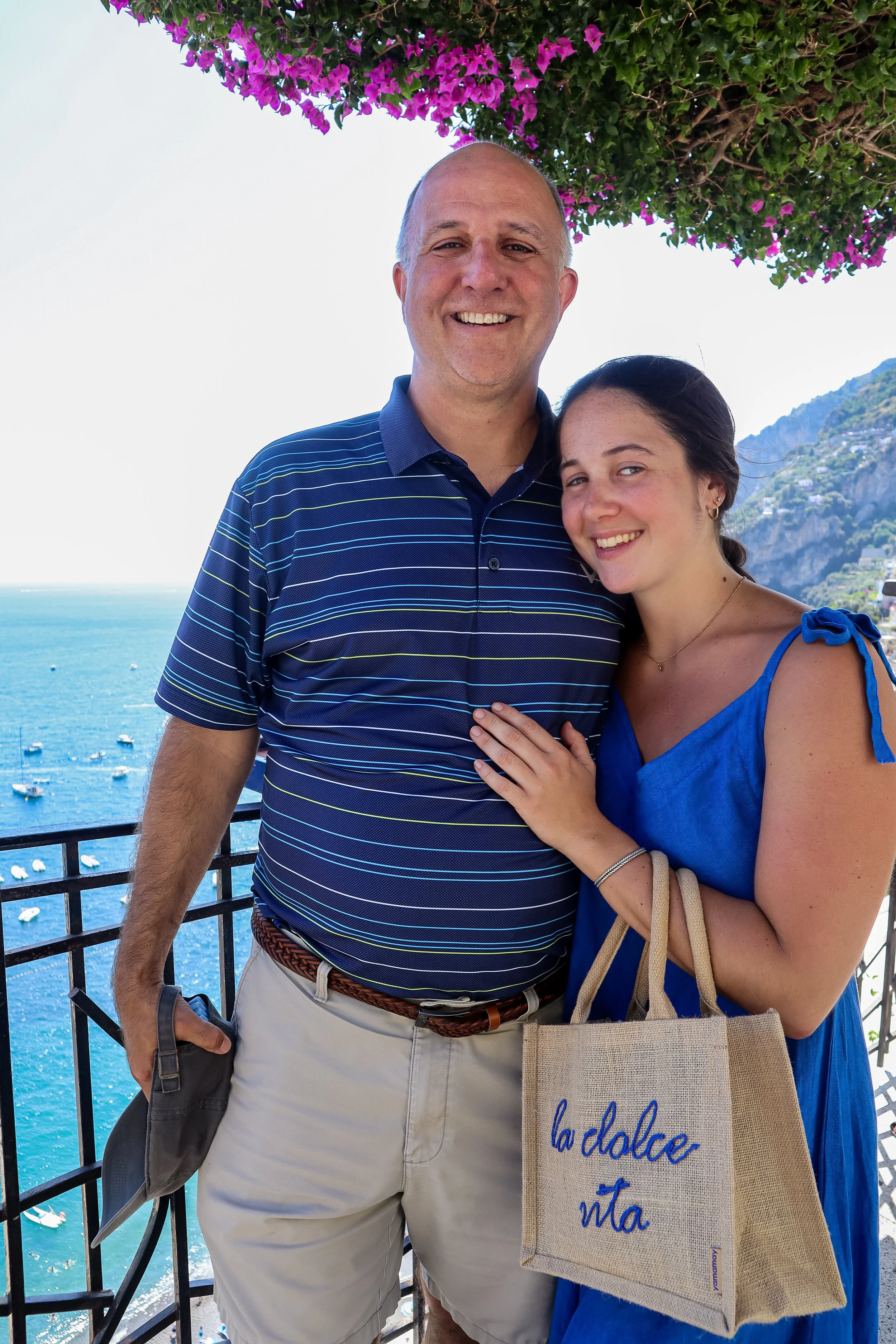 dad and katae in positano.JPG