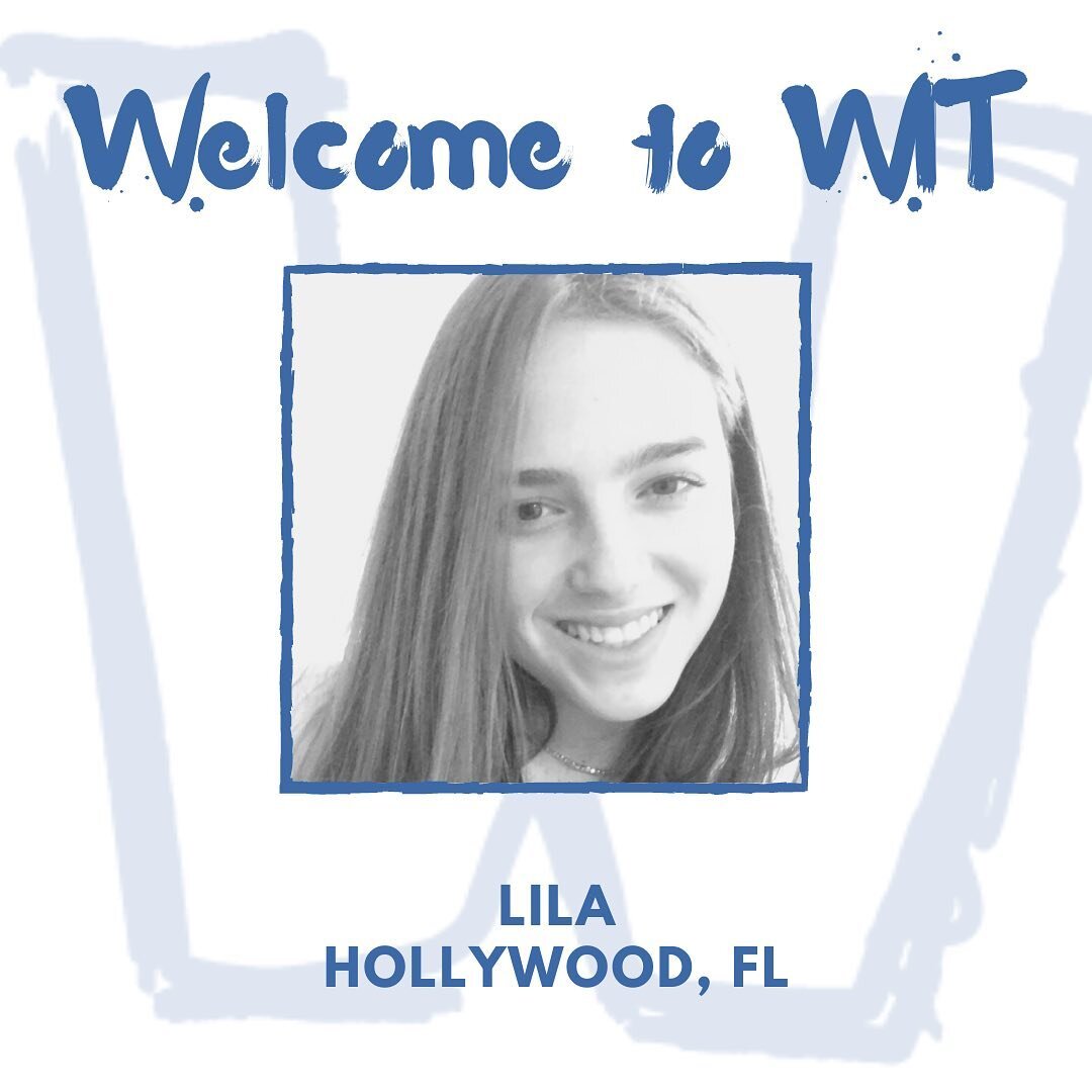We can&rsquo;t wait to see Lila &ldquo;do WIT&rdquo; in our Entrepreneurship + Small Business Management program. Lila wanted to do this college-credit class because &quot;I want an outlet to express my ideas and passions. I think this will be a grea
