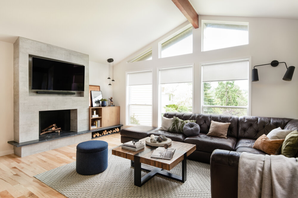 modern living room design seattle wa