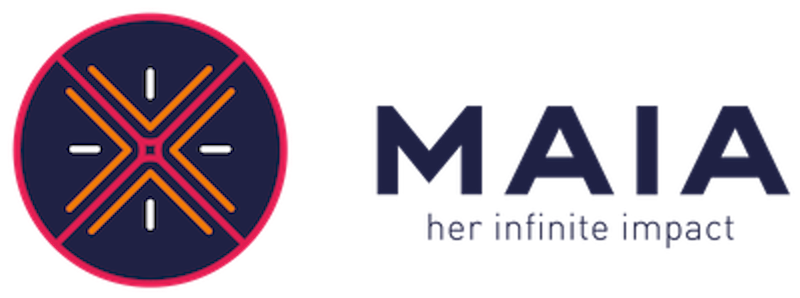 Client logo: MAIA Her Infinite Impact